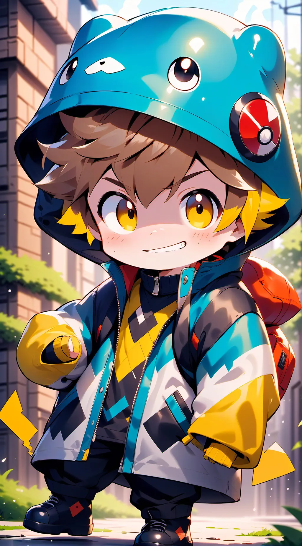 ai character: Lonzo  background