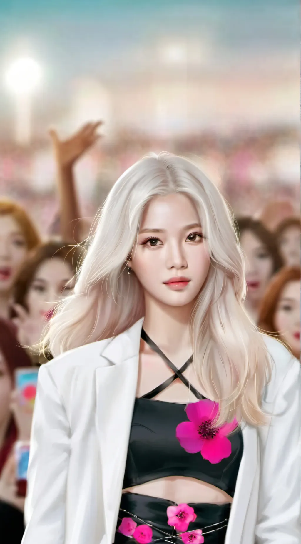 ai character: rosé  background