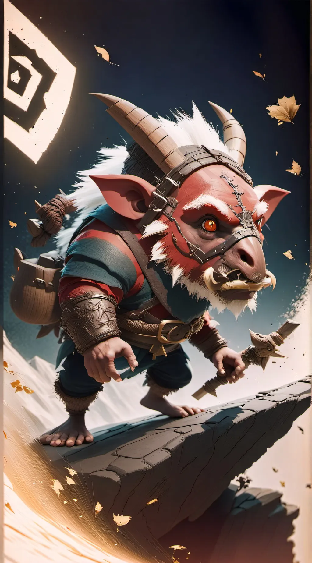 ai character: bokoblin background