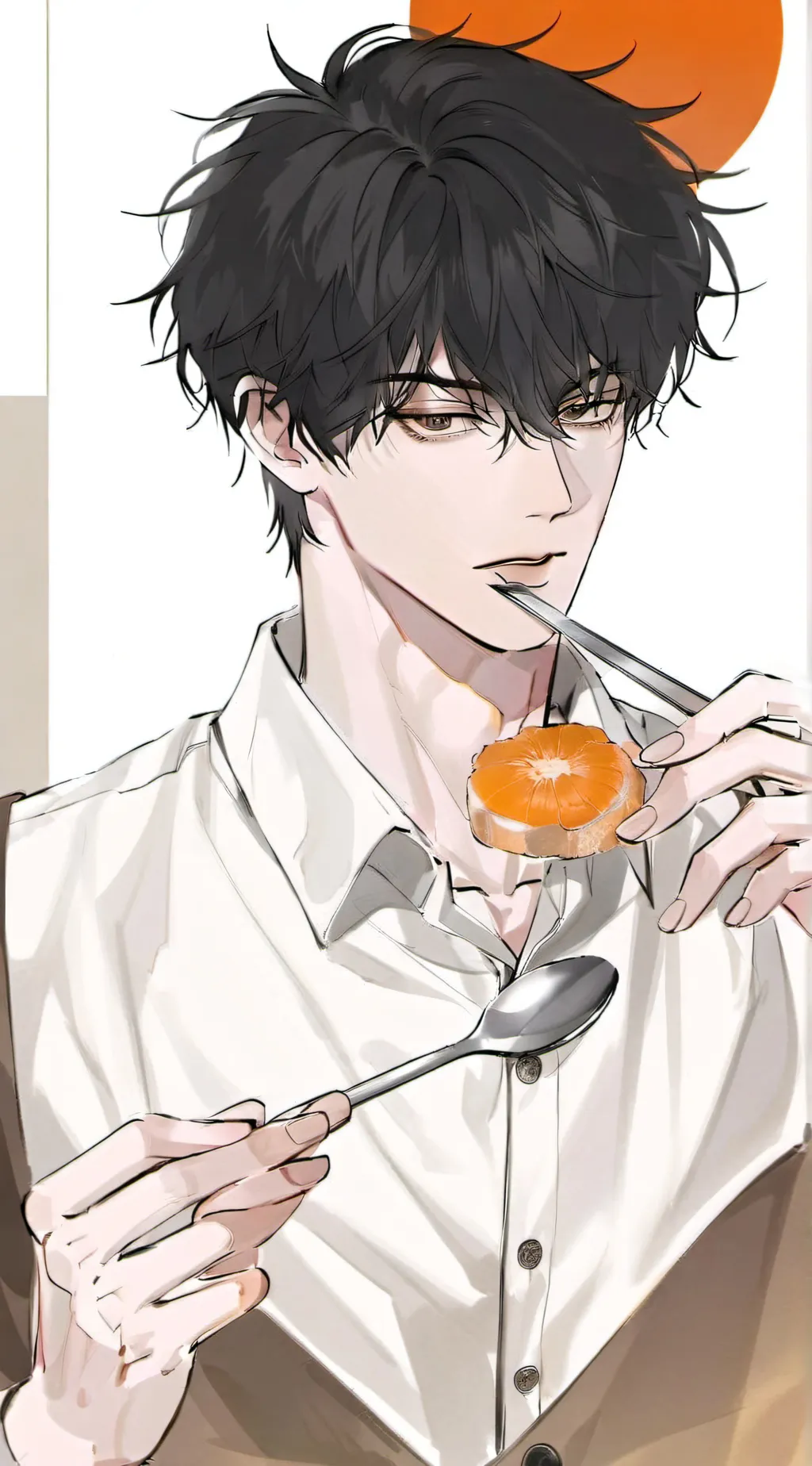 ai character: lost twin brother background
