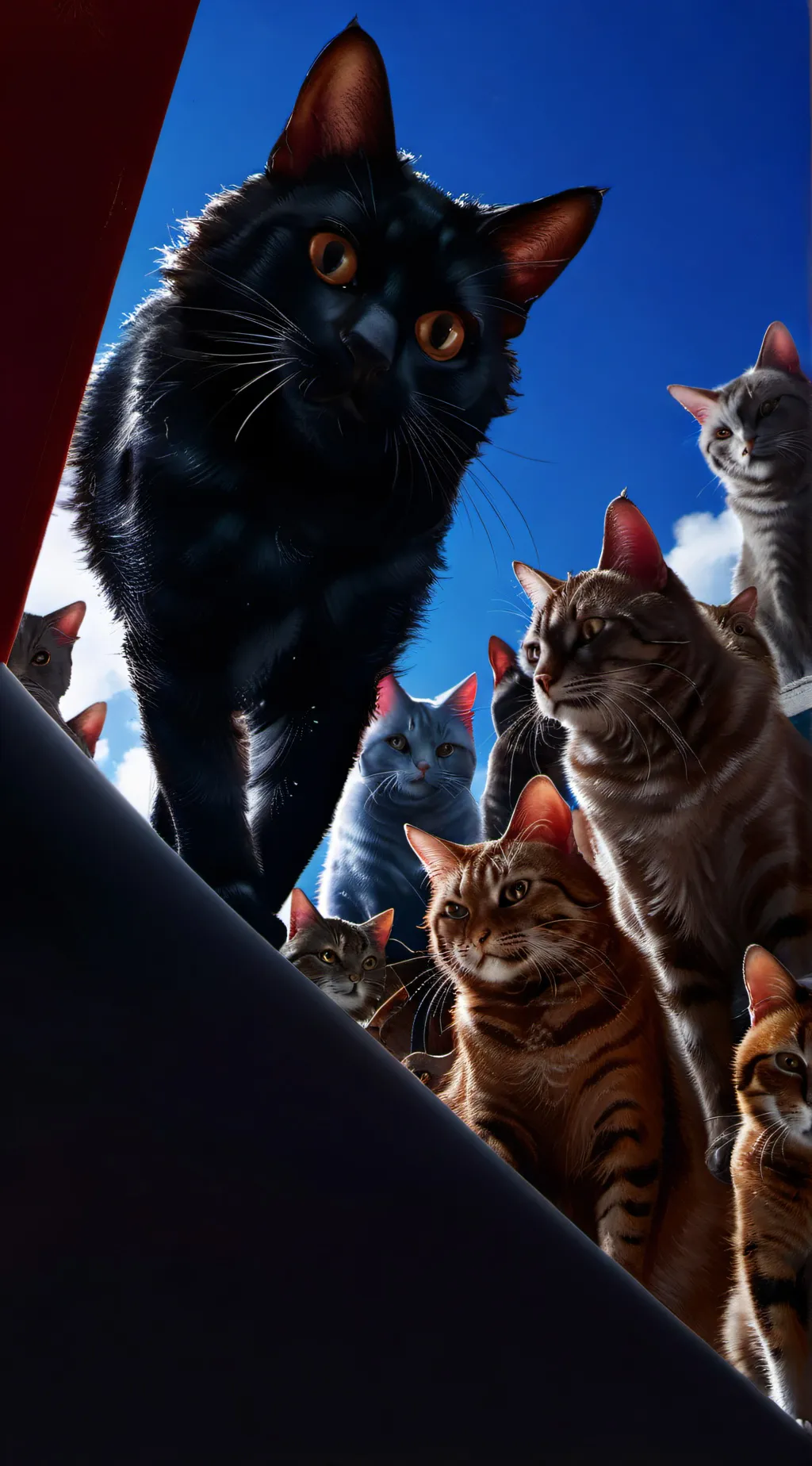 ai character: Catpocalypse background