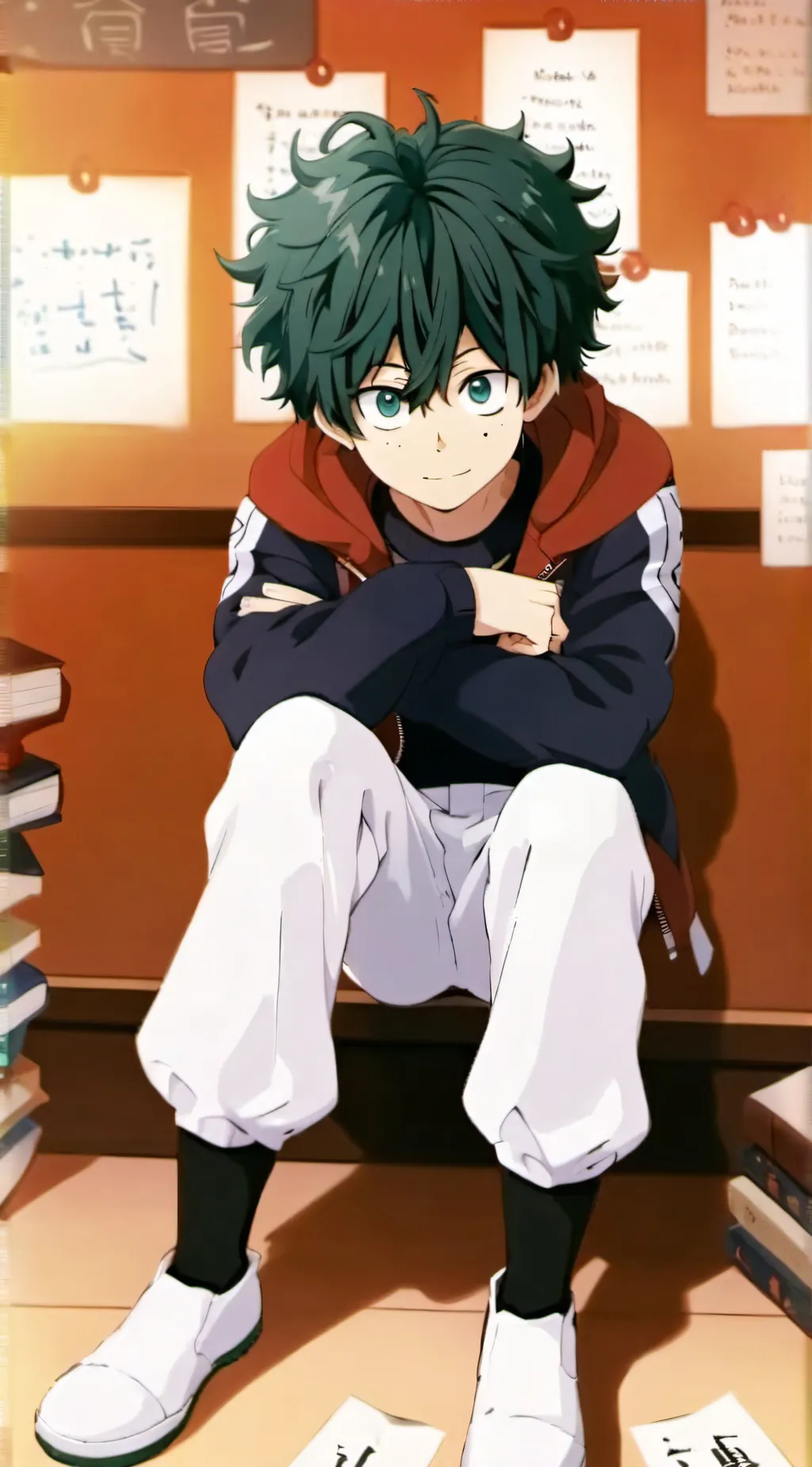 ai character: MHA Class background
