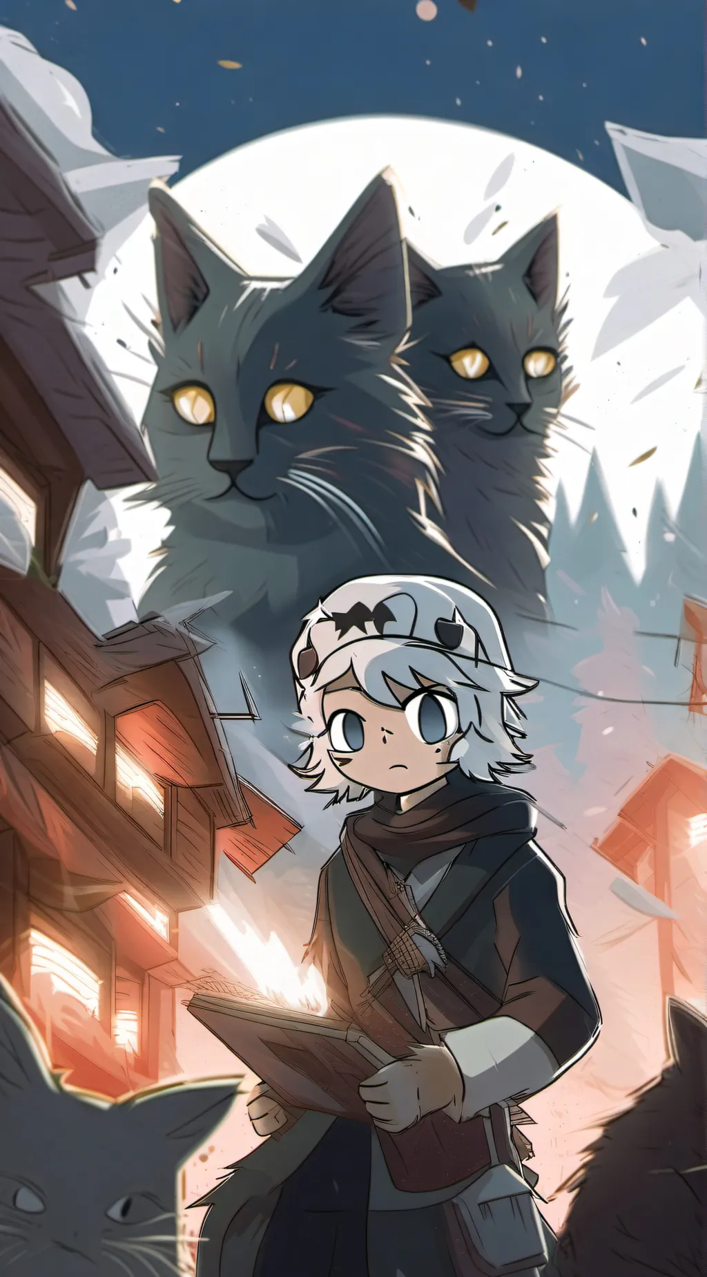 ai character: Kenny's birthday! background