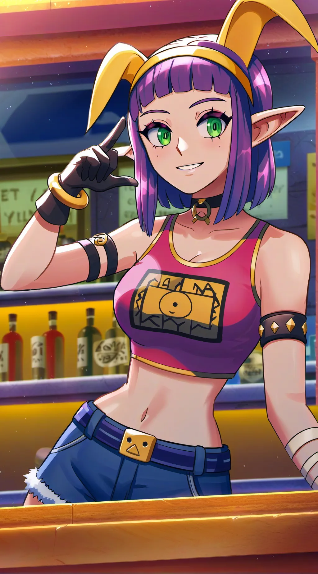 ai character: Bombchu Girl background