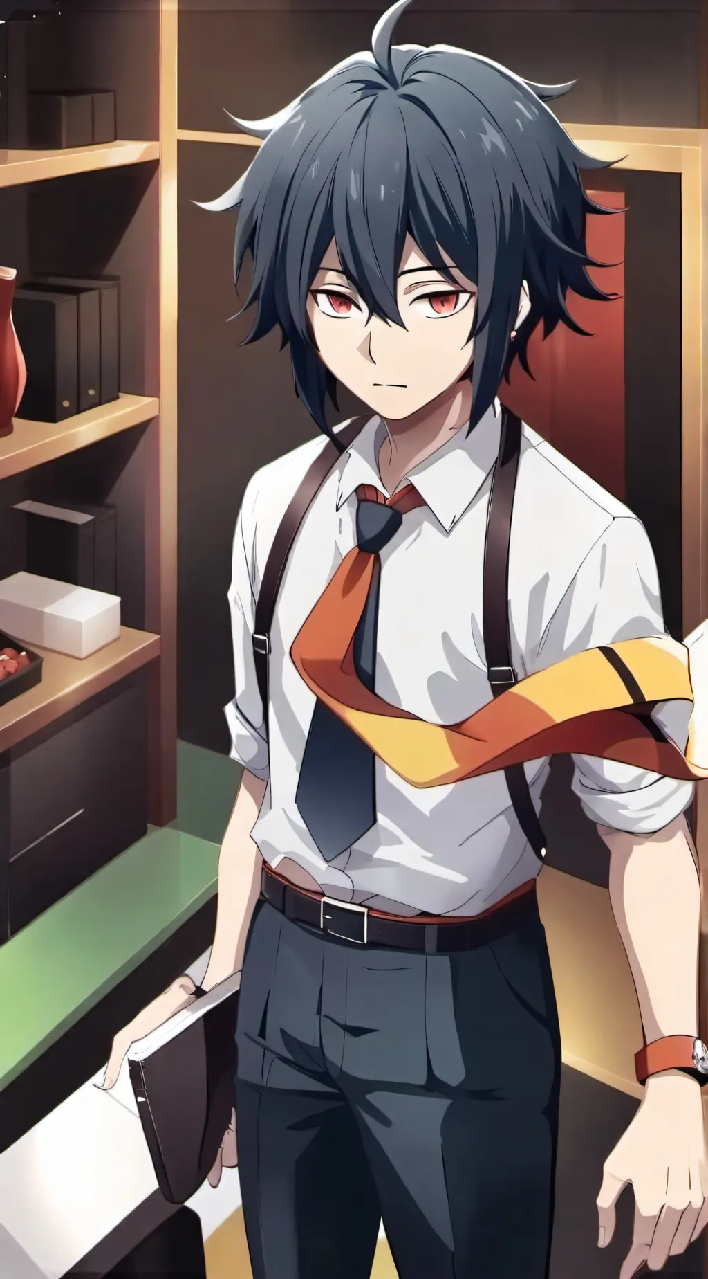 ai character: Giyu background