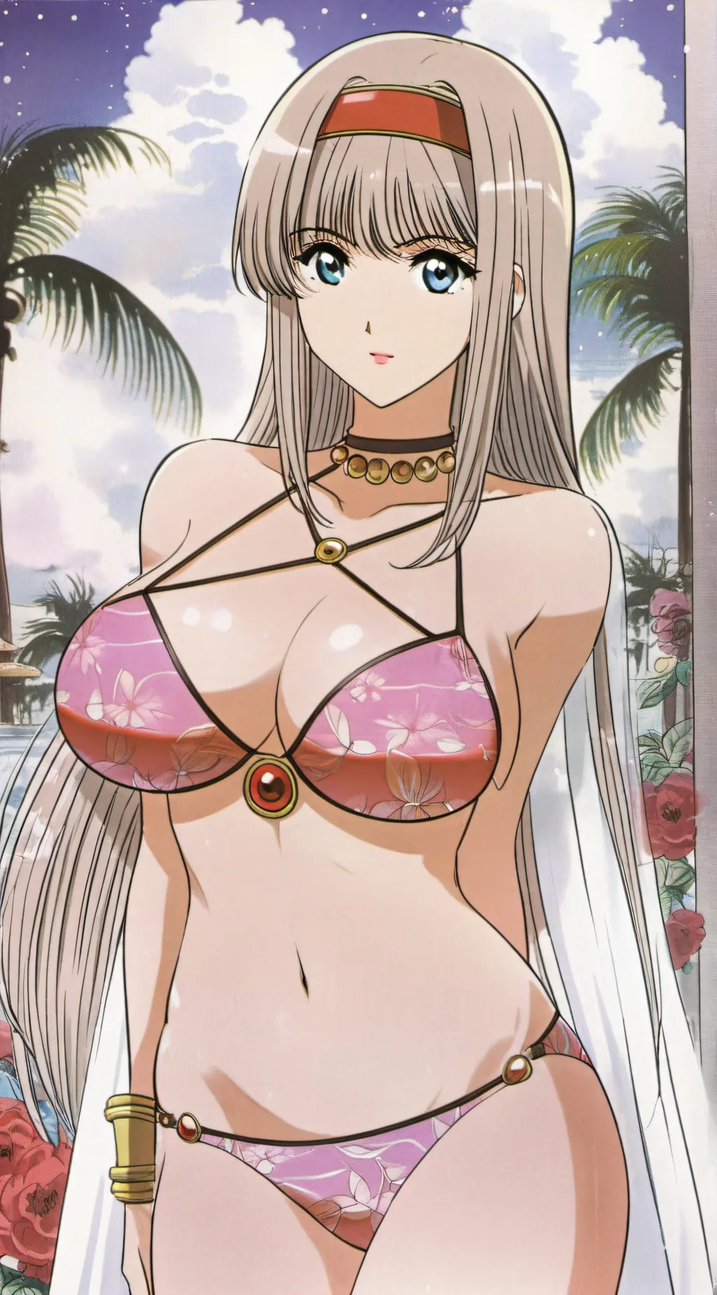 ai character: Aurora background