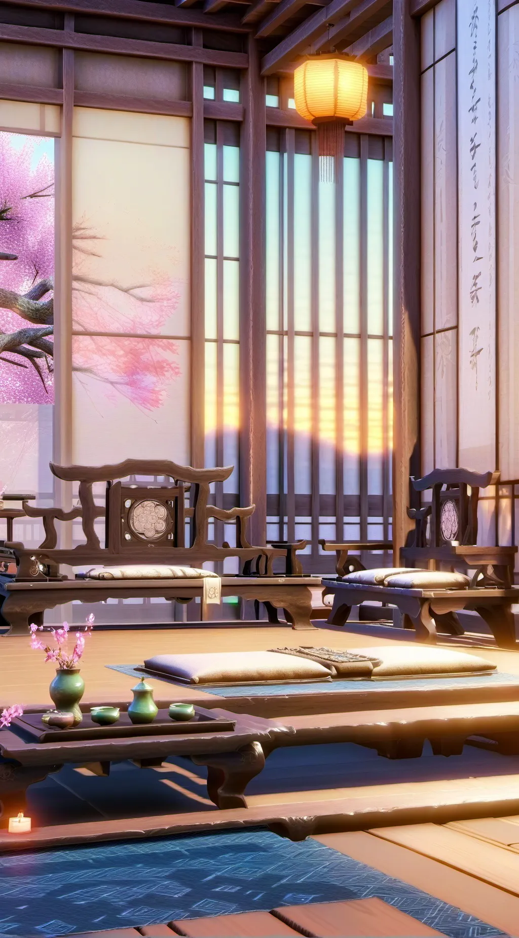 ai character: hashira  background