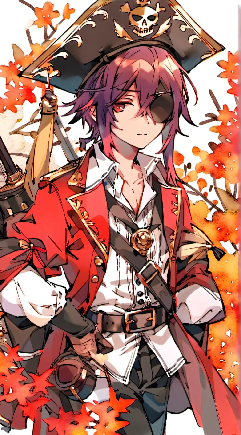 ai character: Foxy  background