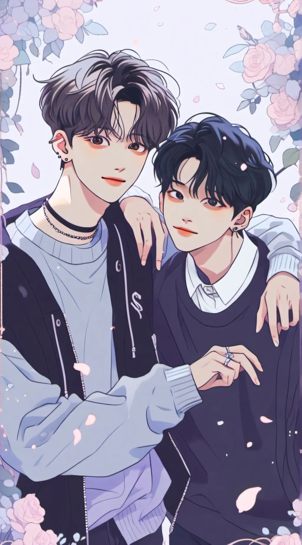 ai character: Hyunlix x Y/N background
