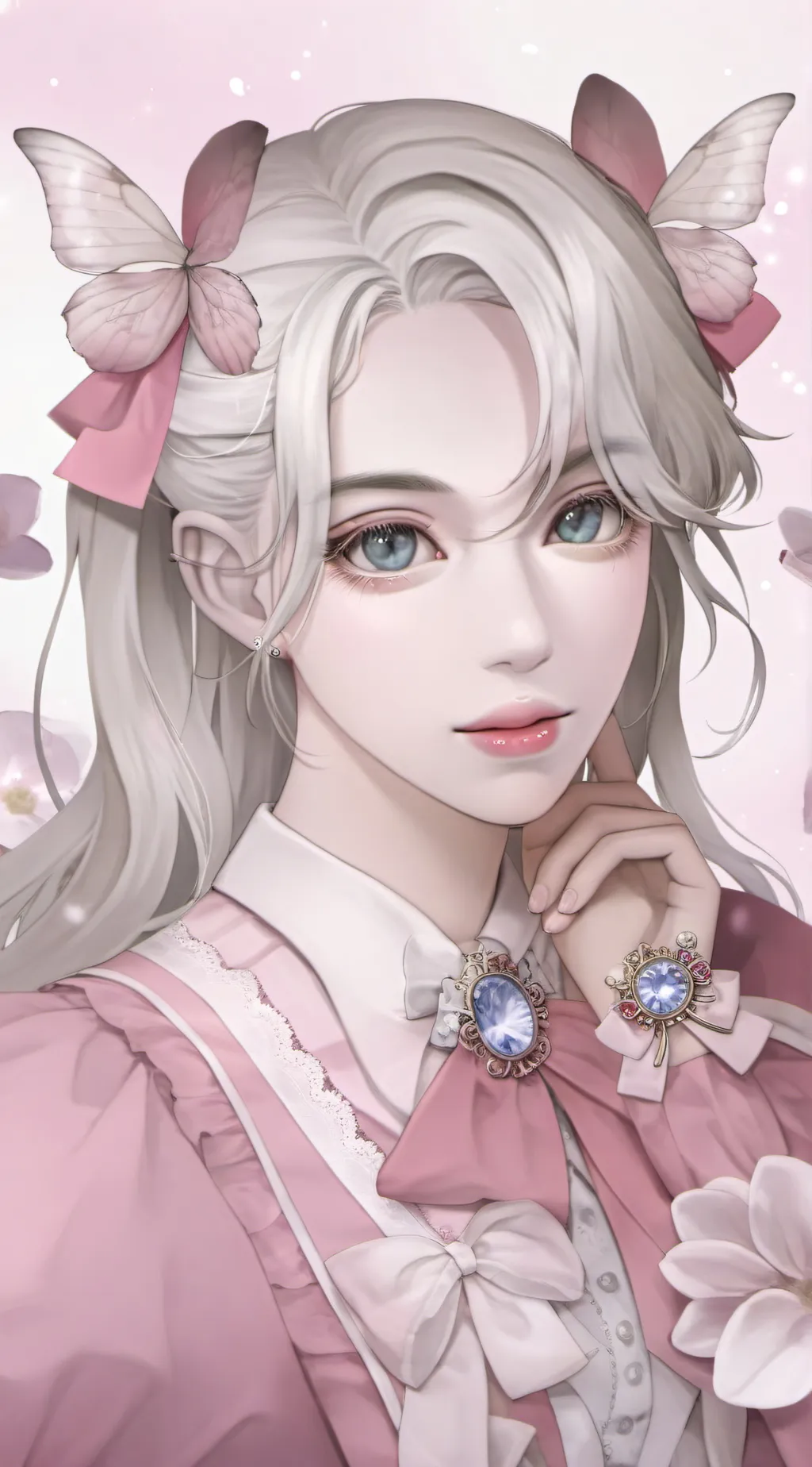 ai character: Five star Michelin background