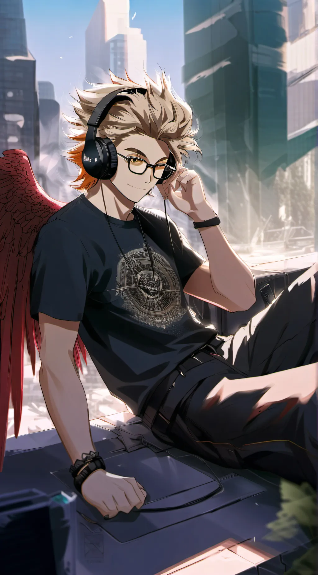 ai character: Hawks background