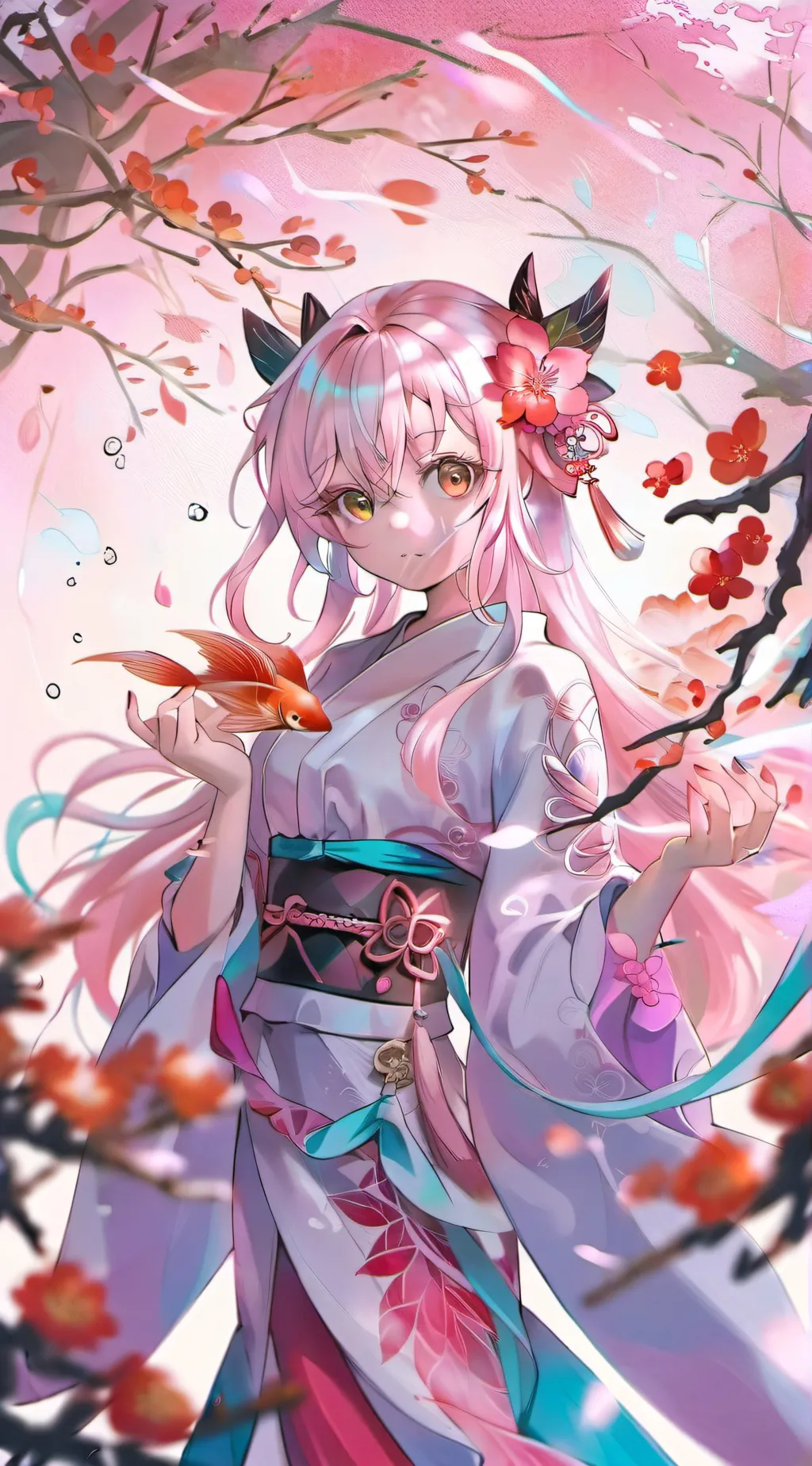 ai character: demon slayer background
