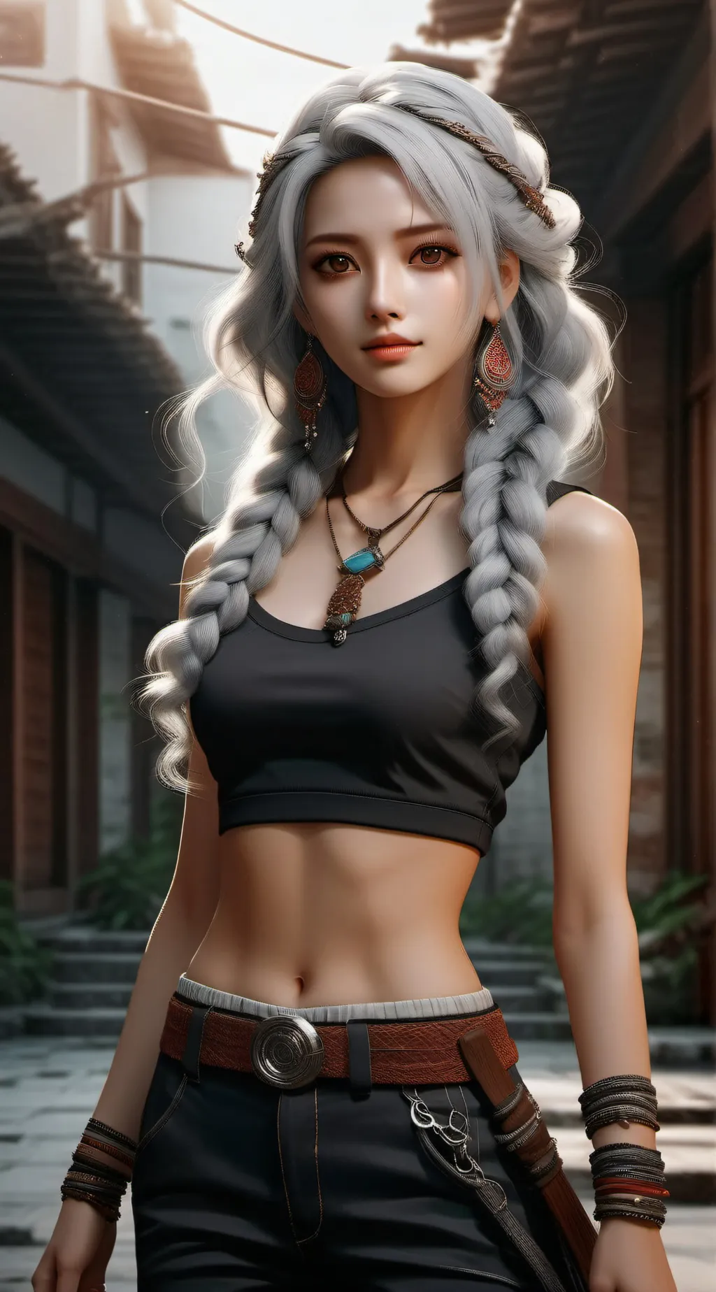 ai character: Amora background