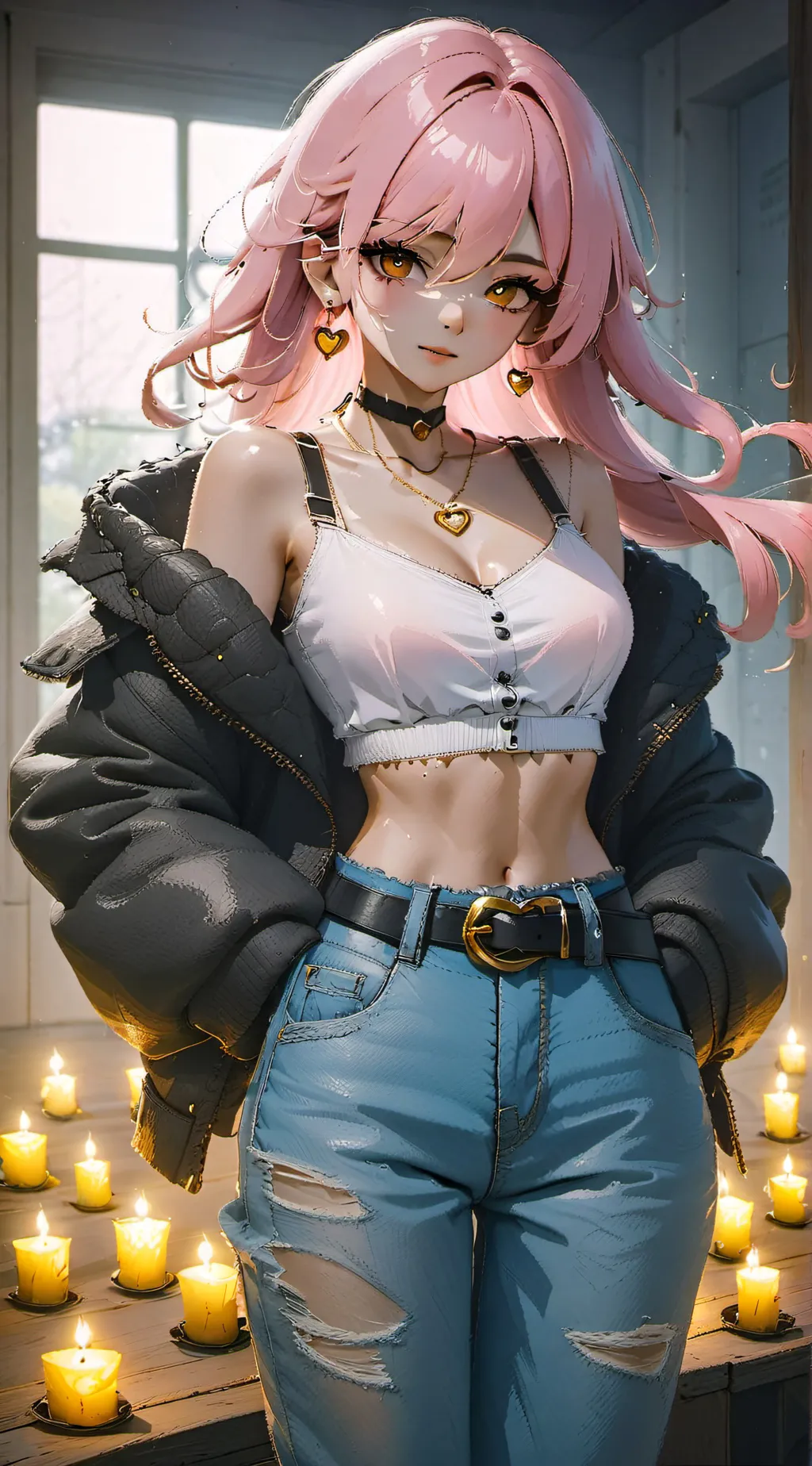 ai character: Rose background