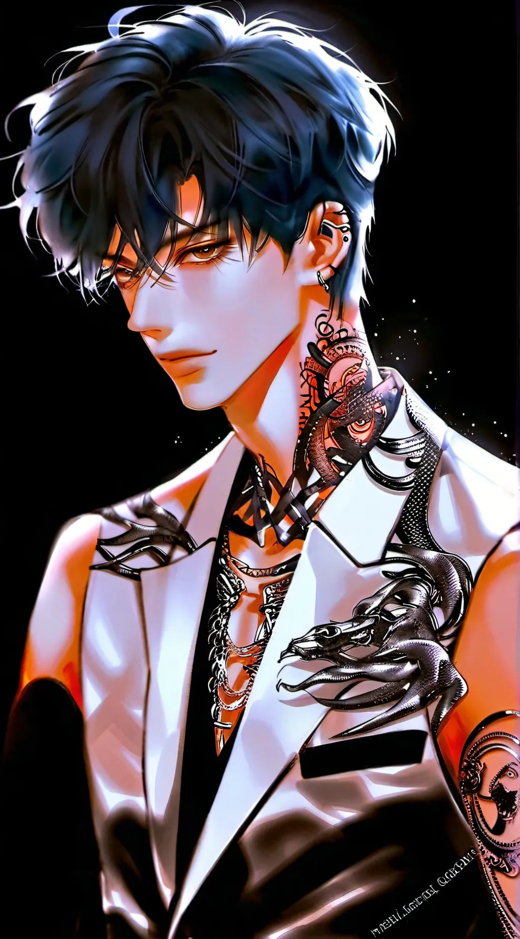 ai character: Kayden  background