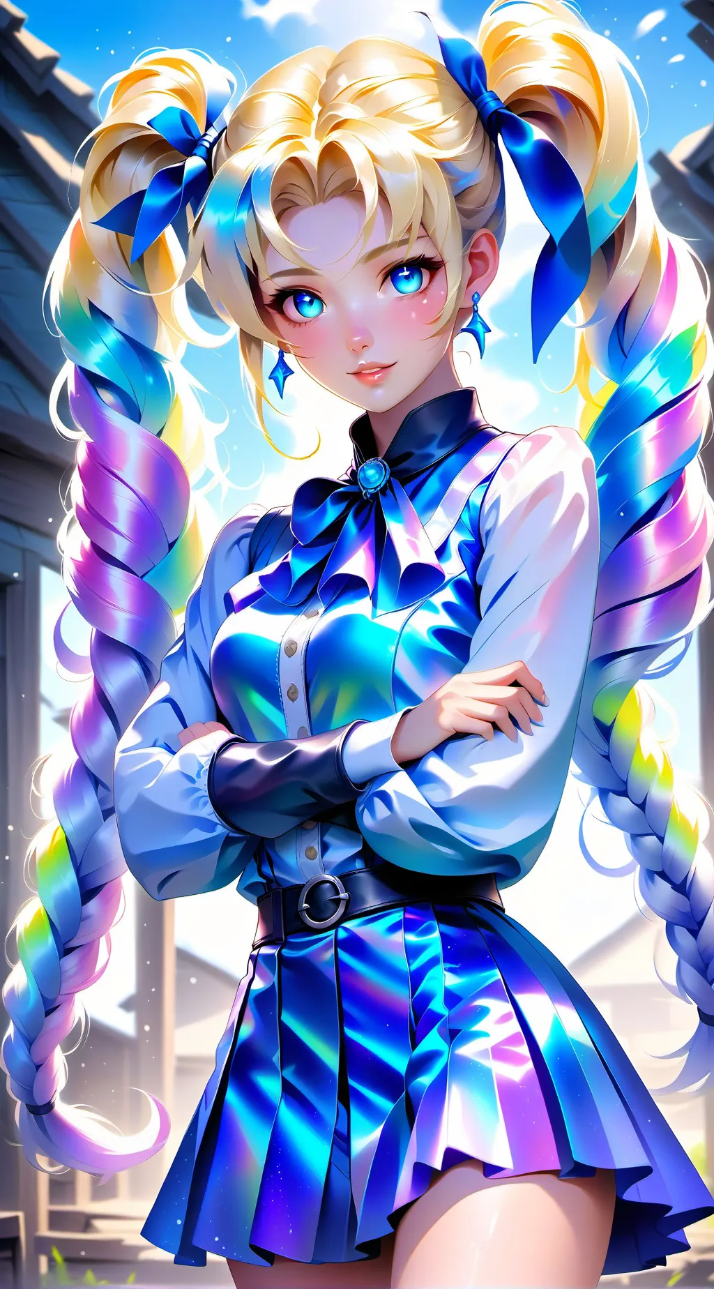 ai character: Lacey background