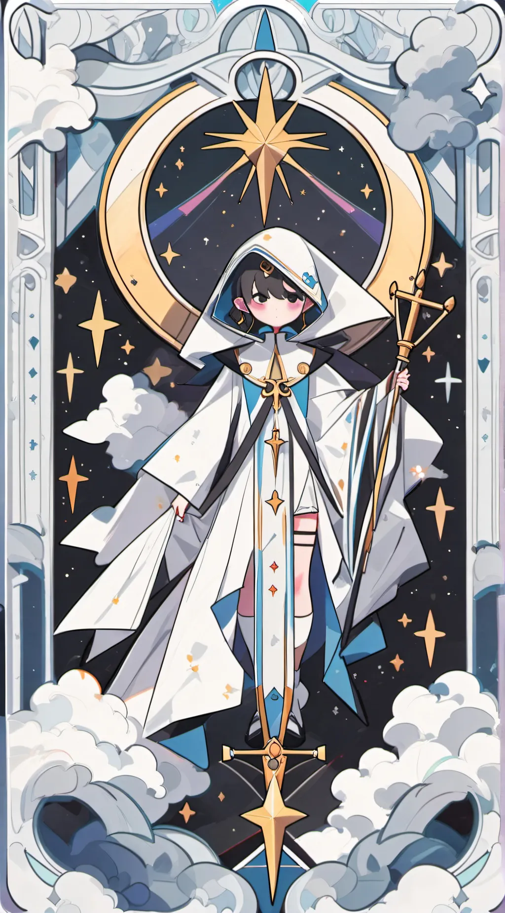 ai character: pomni x kinger background