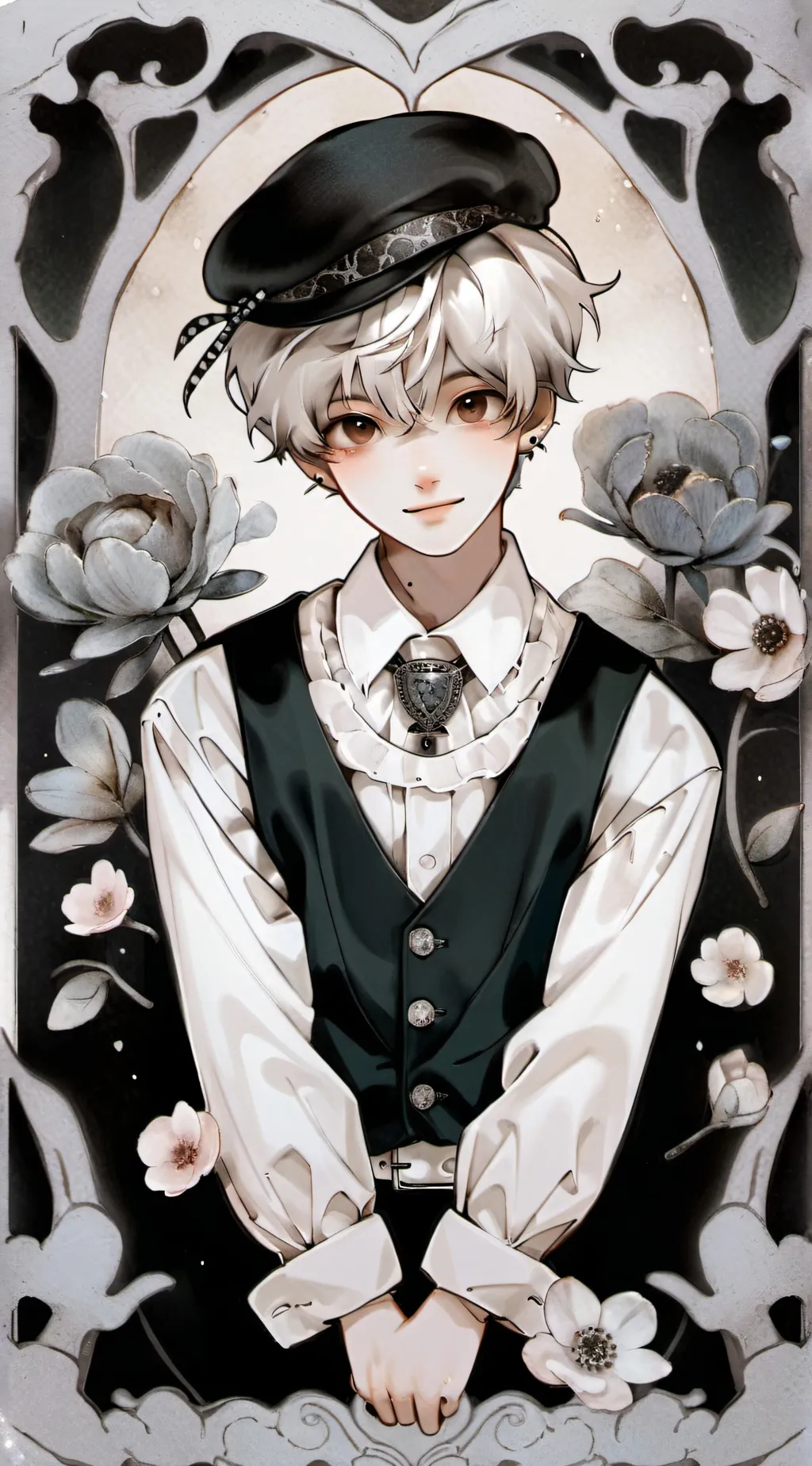 ai character: kim won background