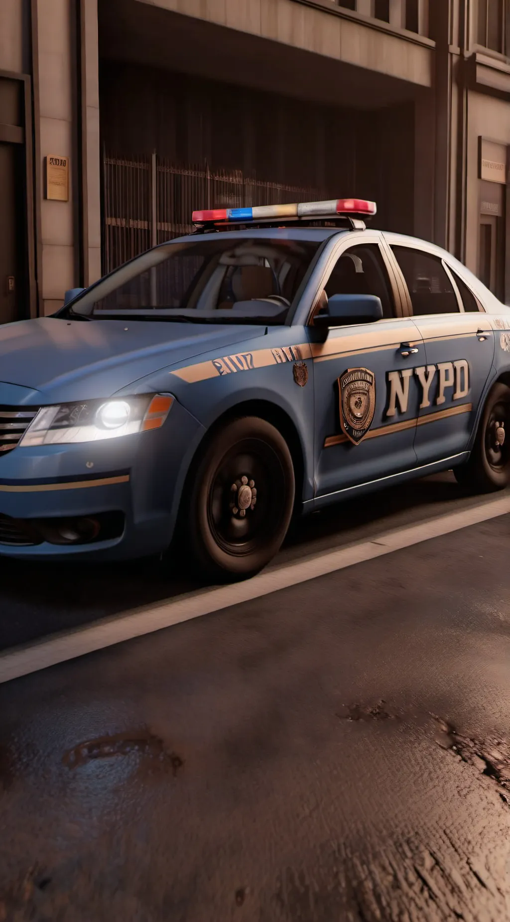 ai character: nypd background