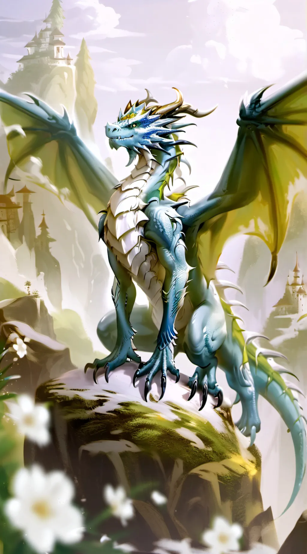 ai character: Dragons Rising background
