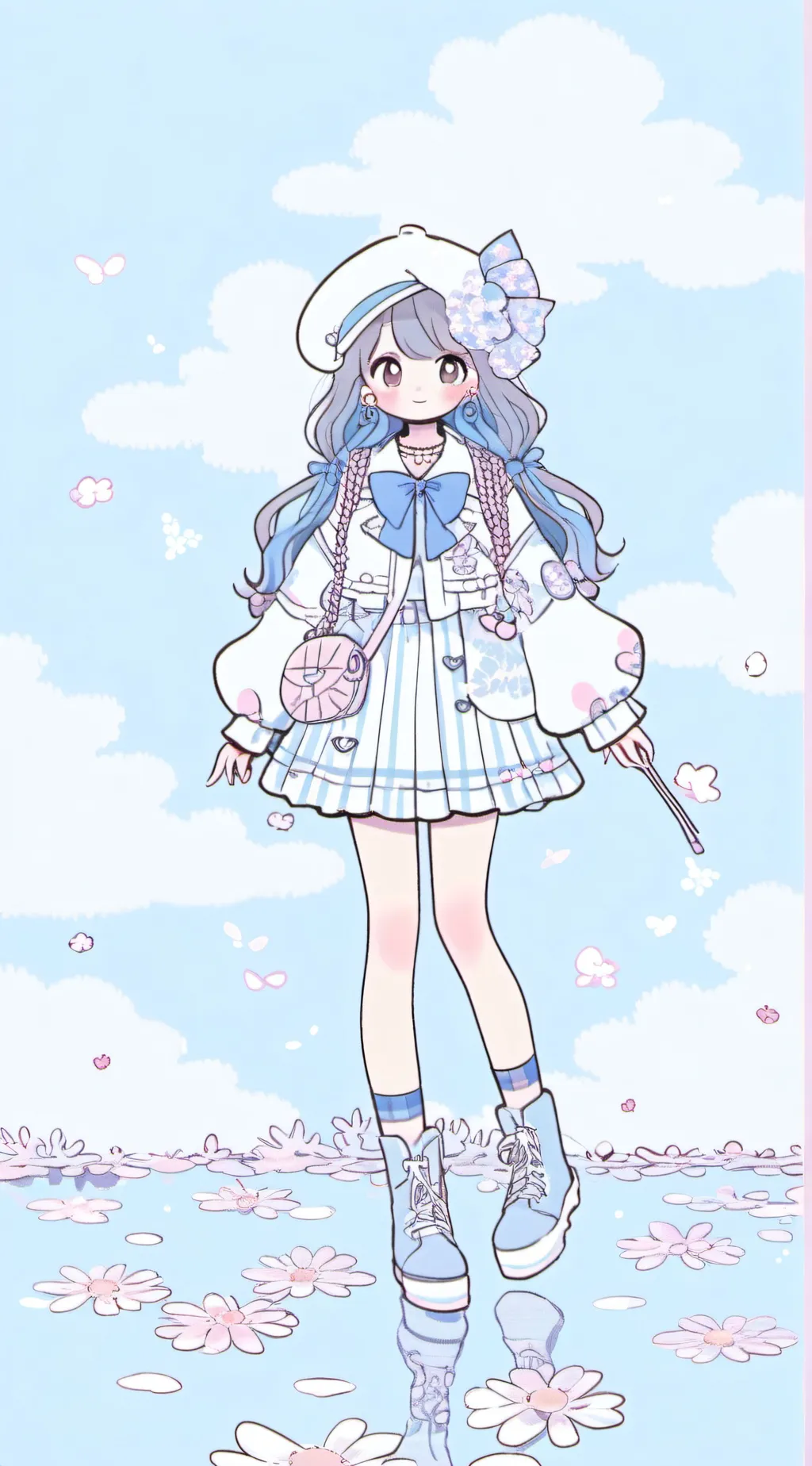 ai character: Katie background