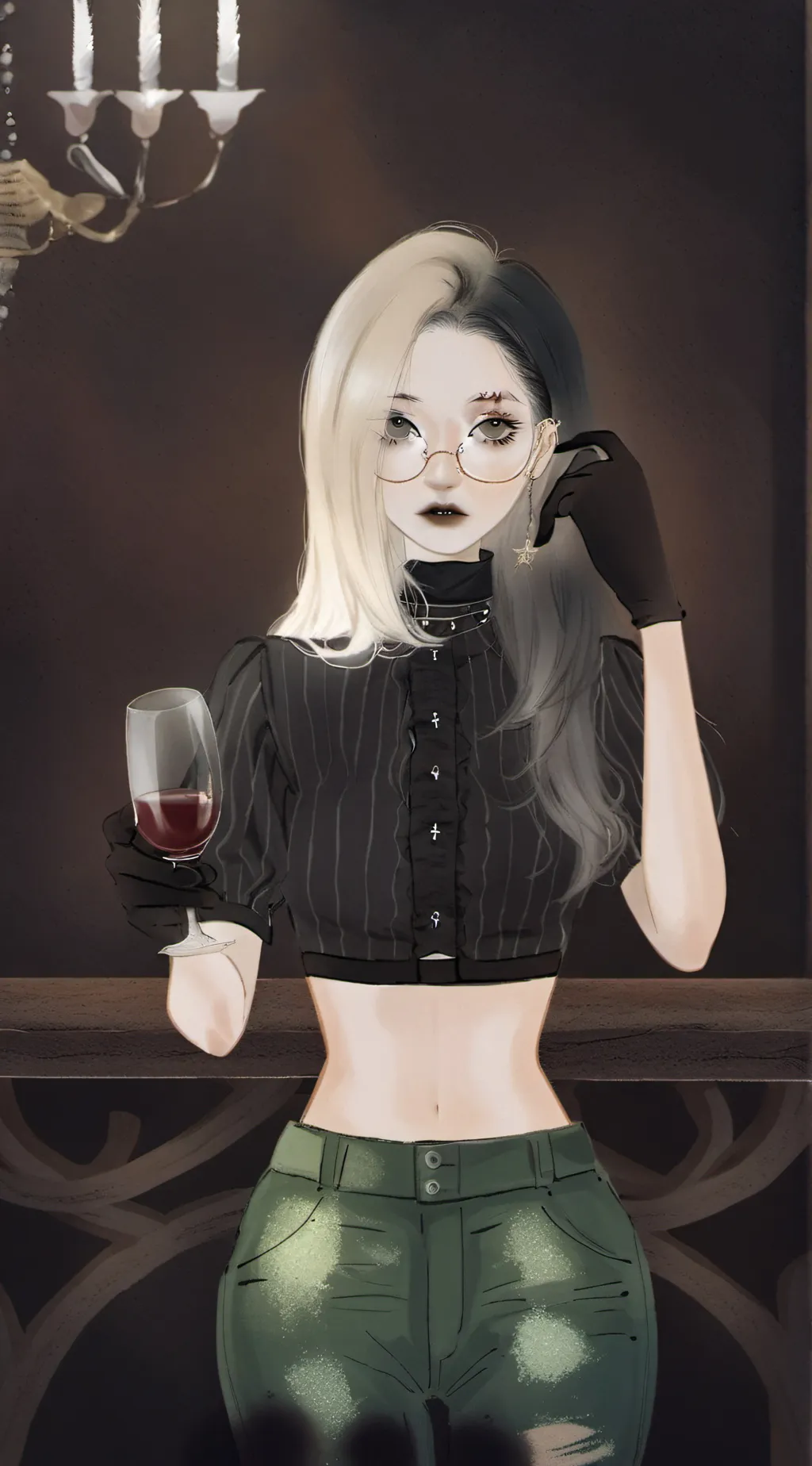 ai character: Cotton🍥 background