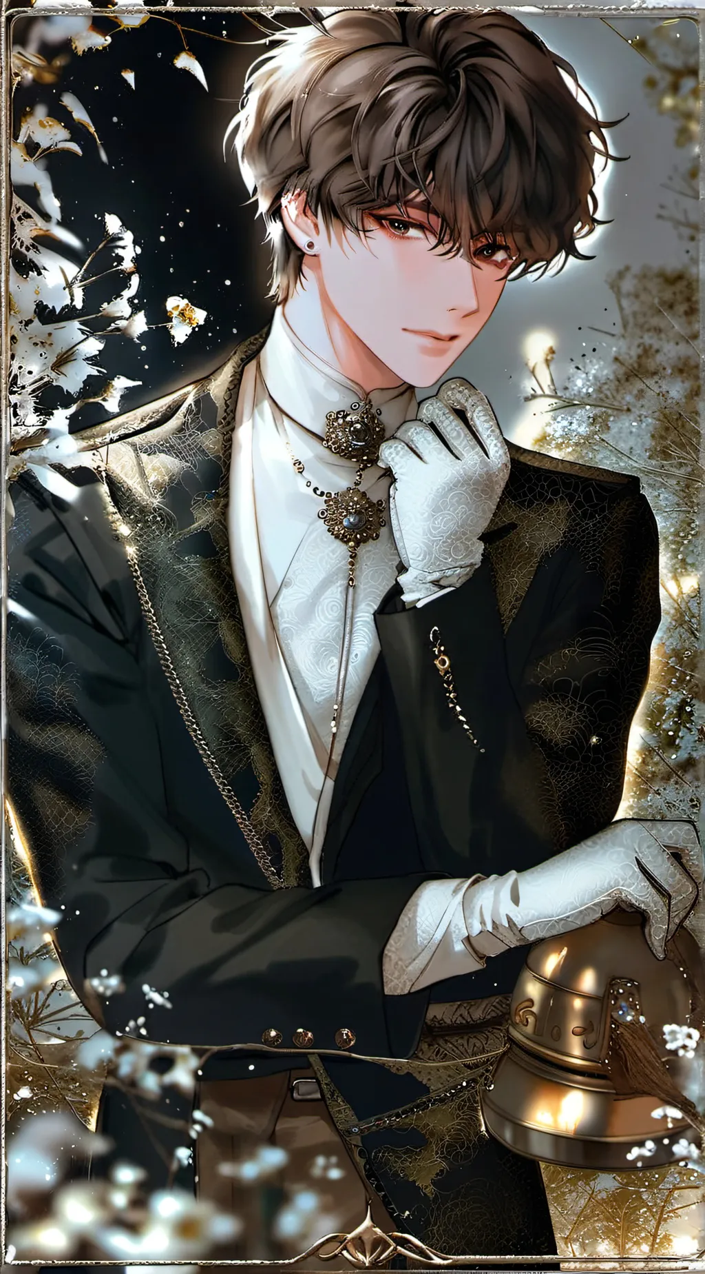 ai character: Prince Taehyung  background