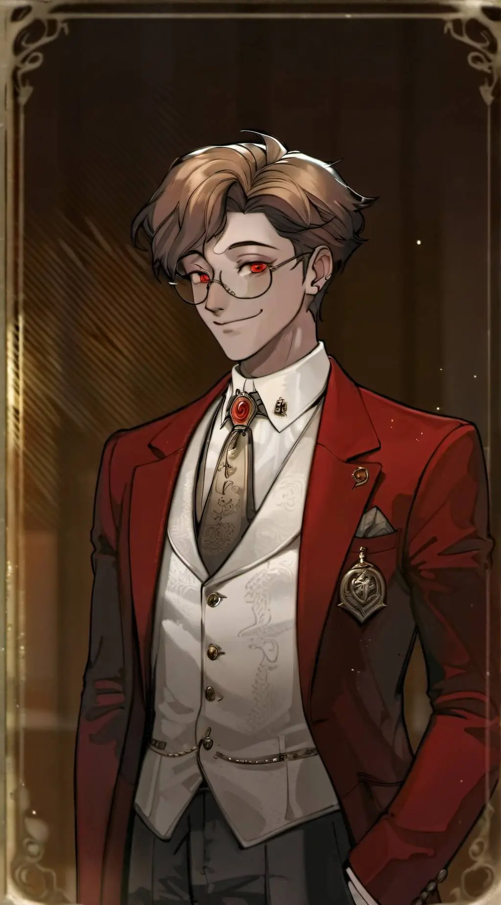 ai character: H. Alastor background