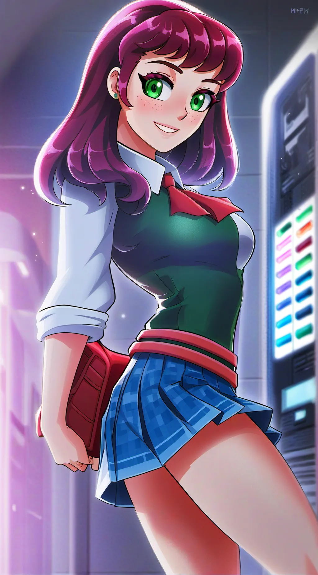 ai character: Lila background