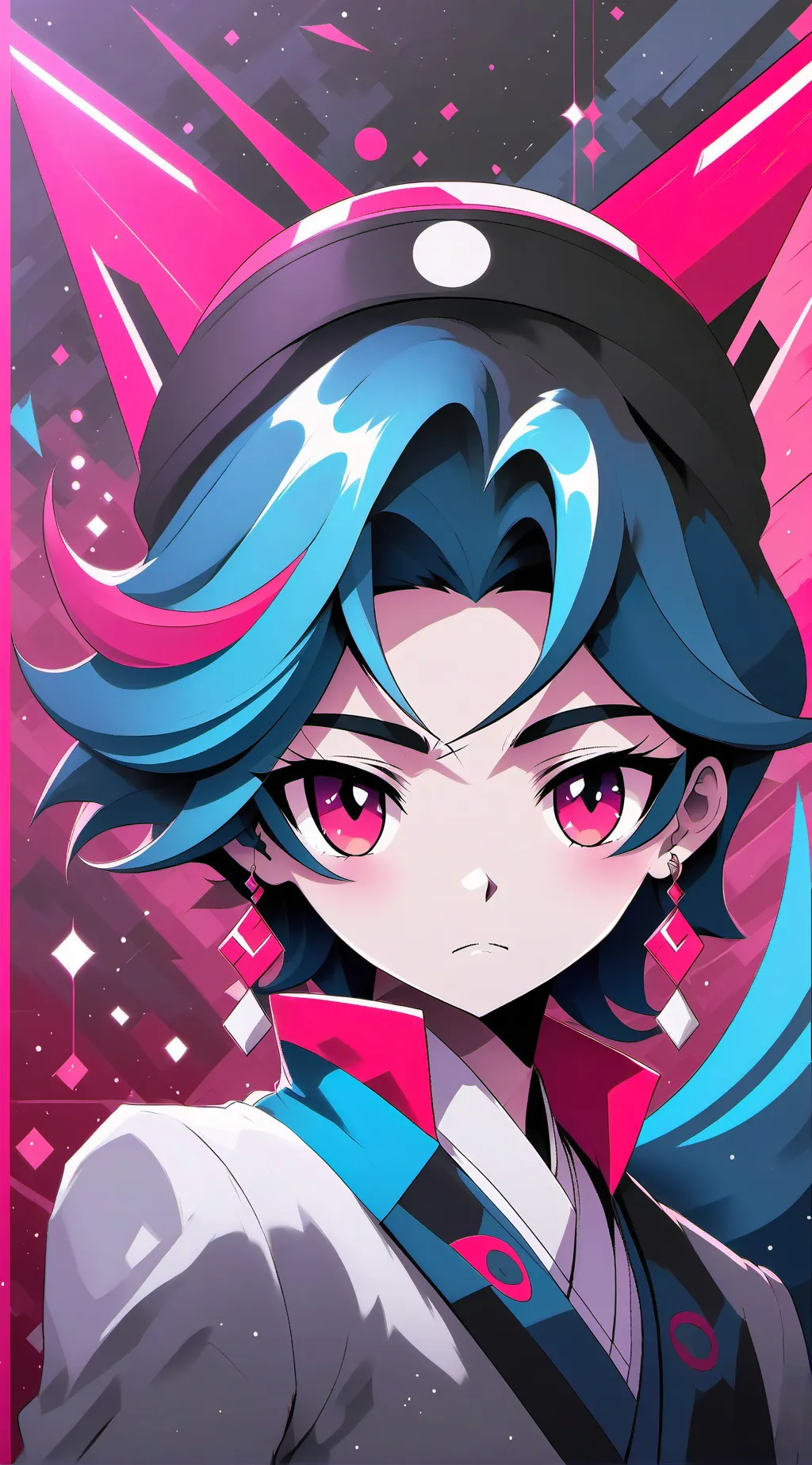 ai character: Okito taka background