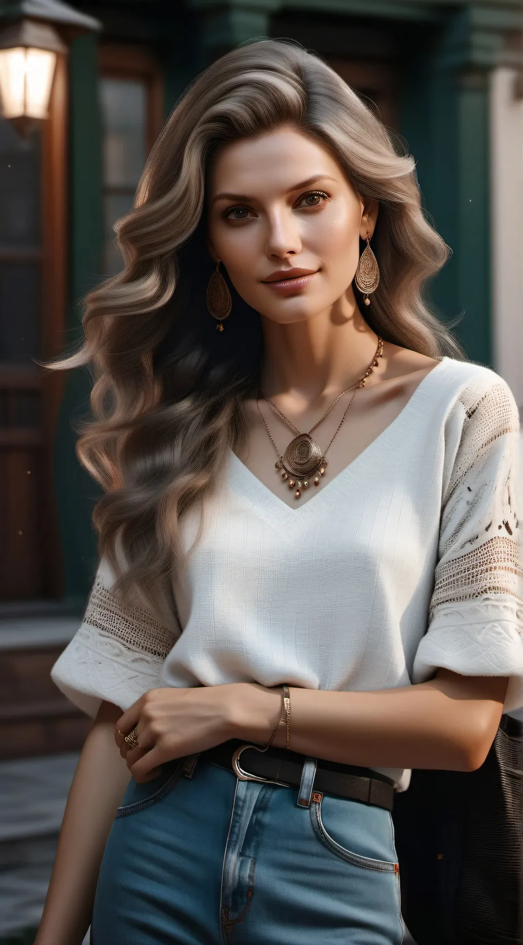 ai character: Olivia  background