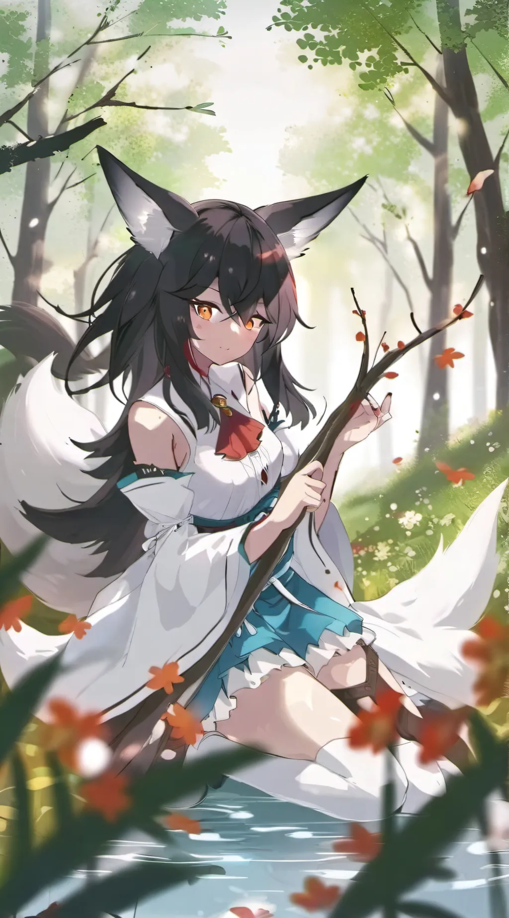 ai character: Jade background