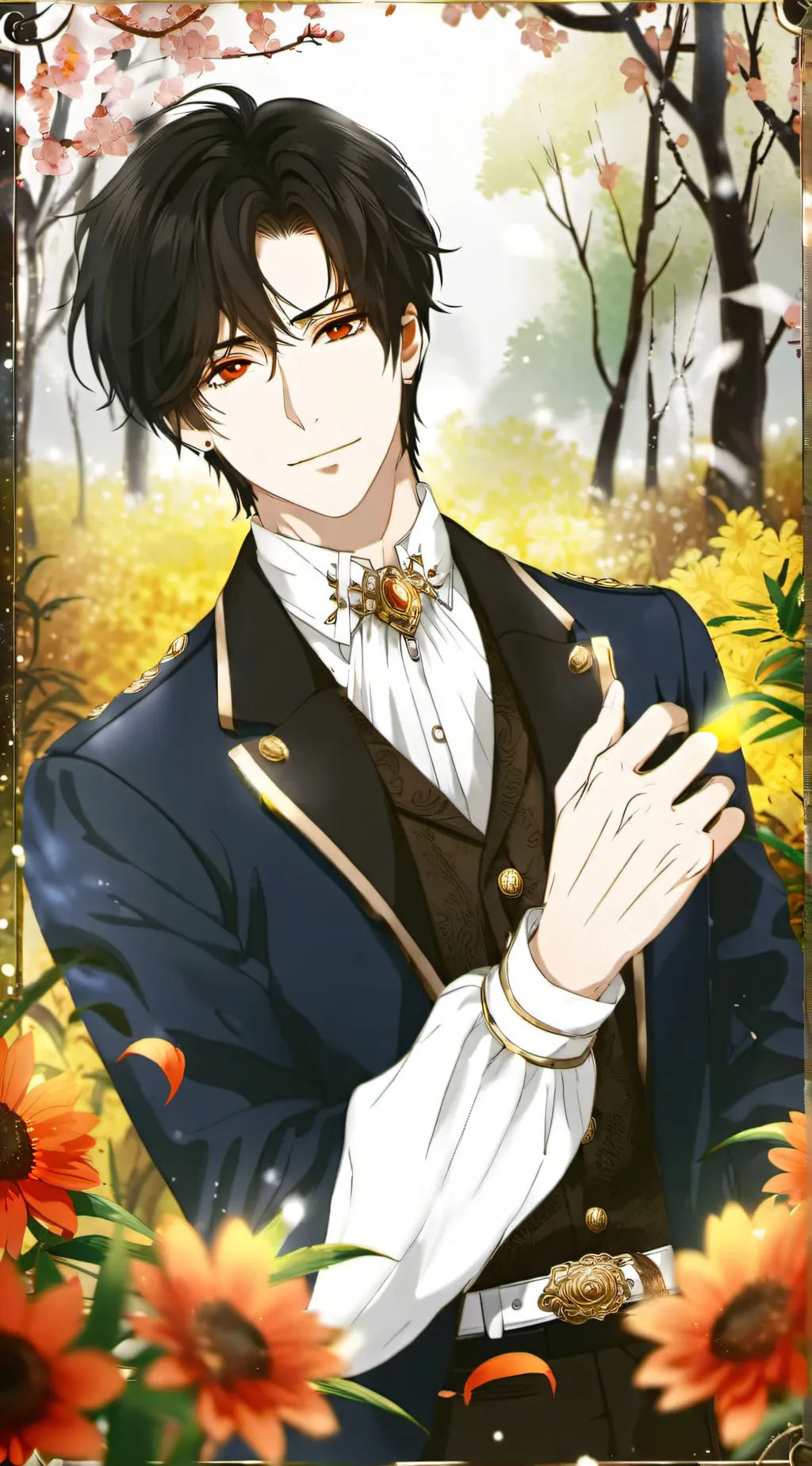 ai character: oliver background