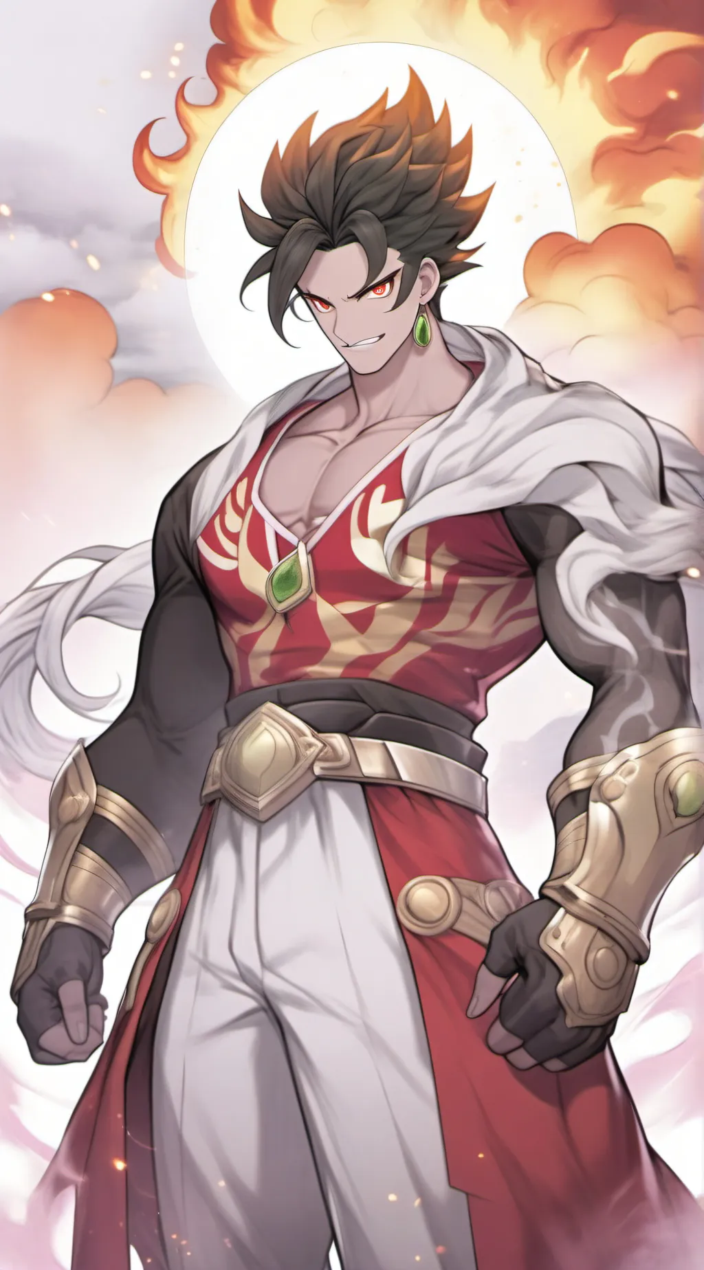 ai character: Blaze-ler  background