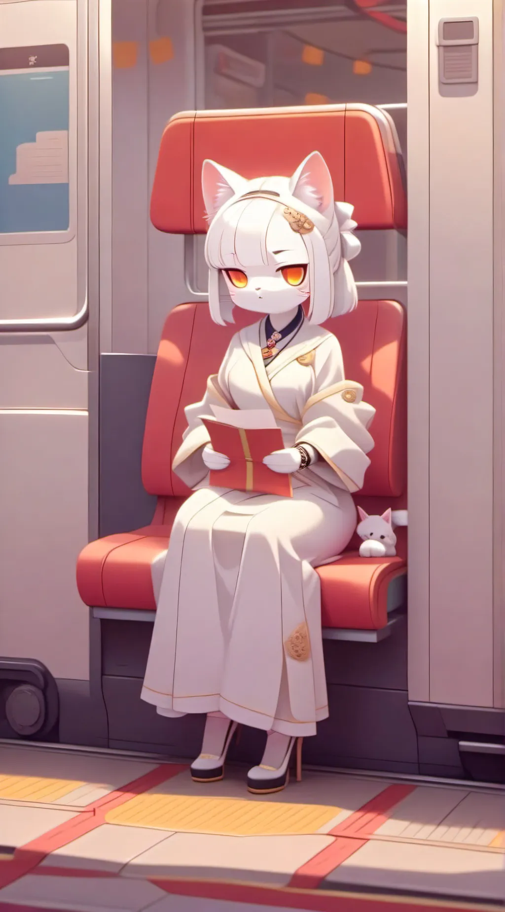 ai character: Blanca background