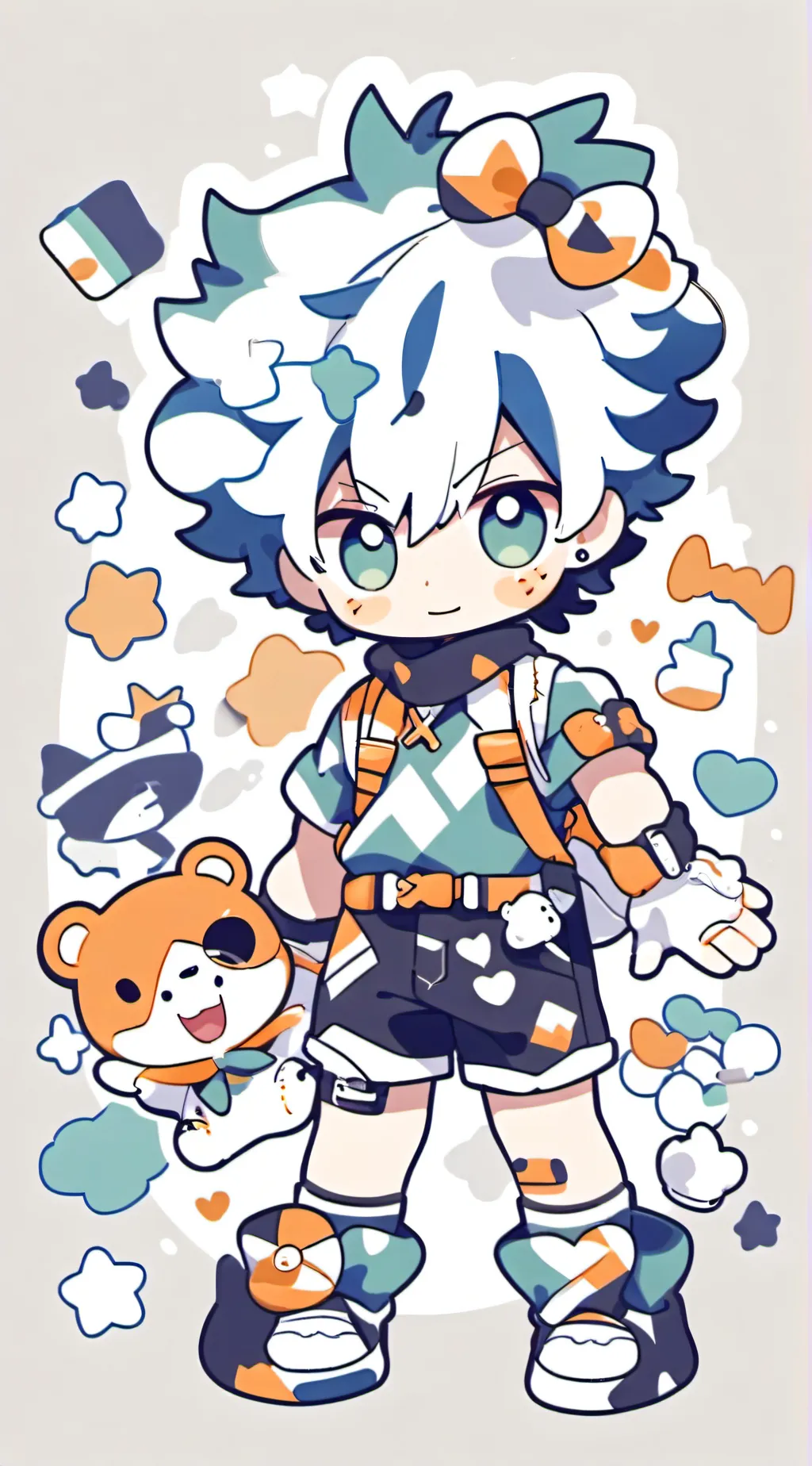 ai character: your a kid  background