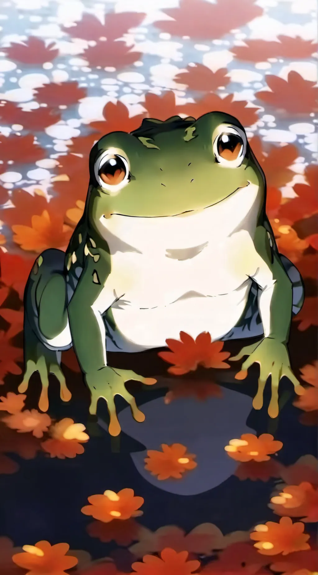 ai character: Fred the forg background