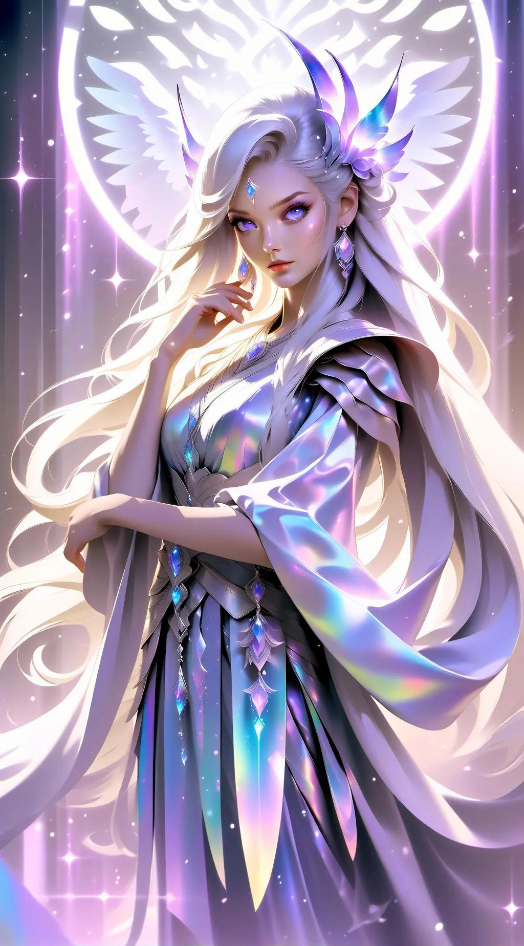 ai character: Aria background