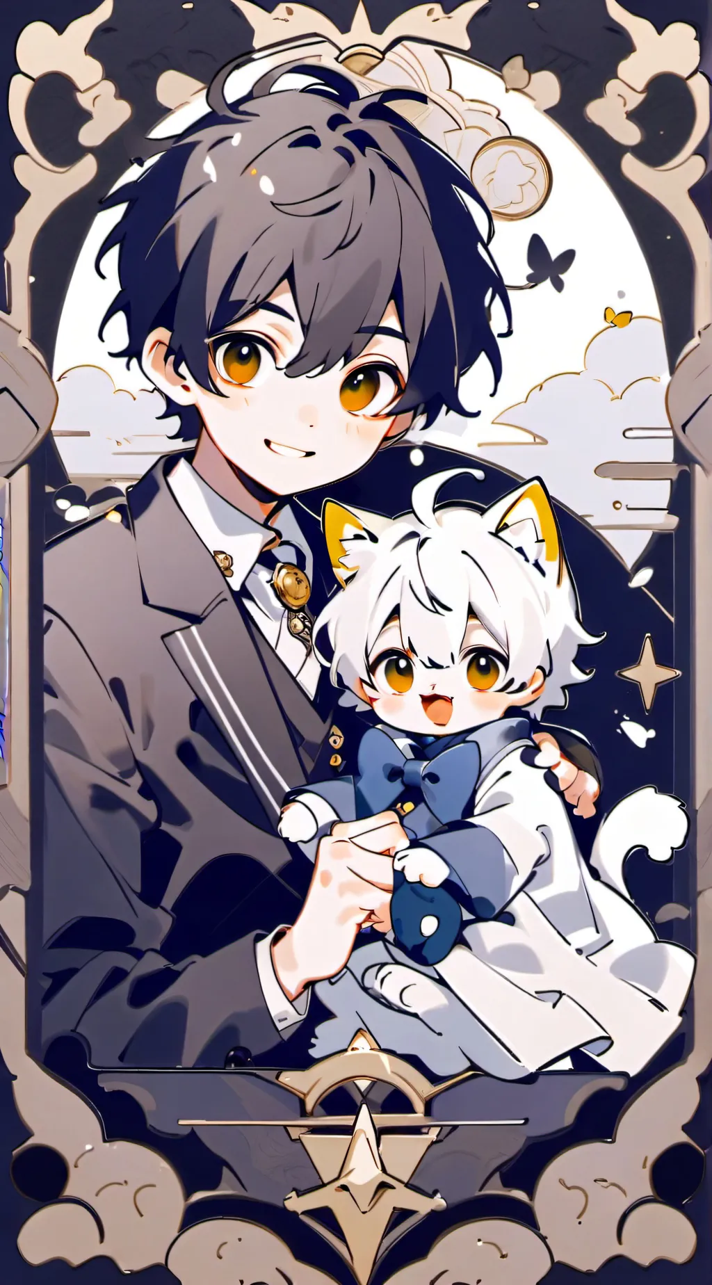 ai character: Milo and luke background
