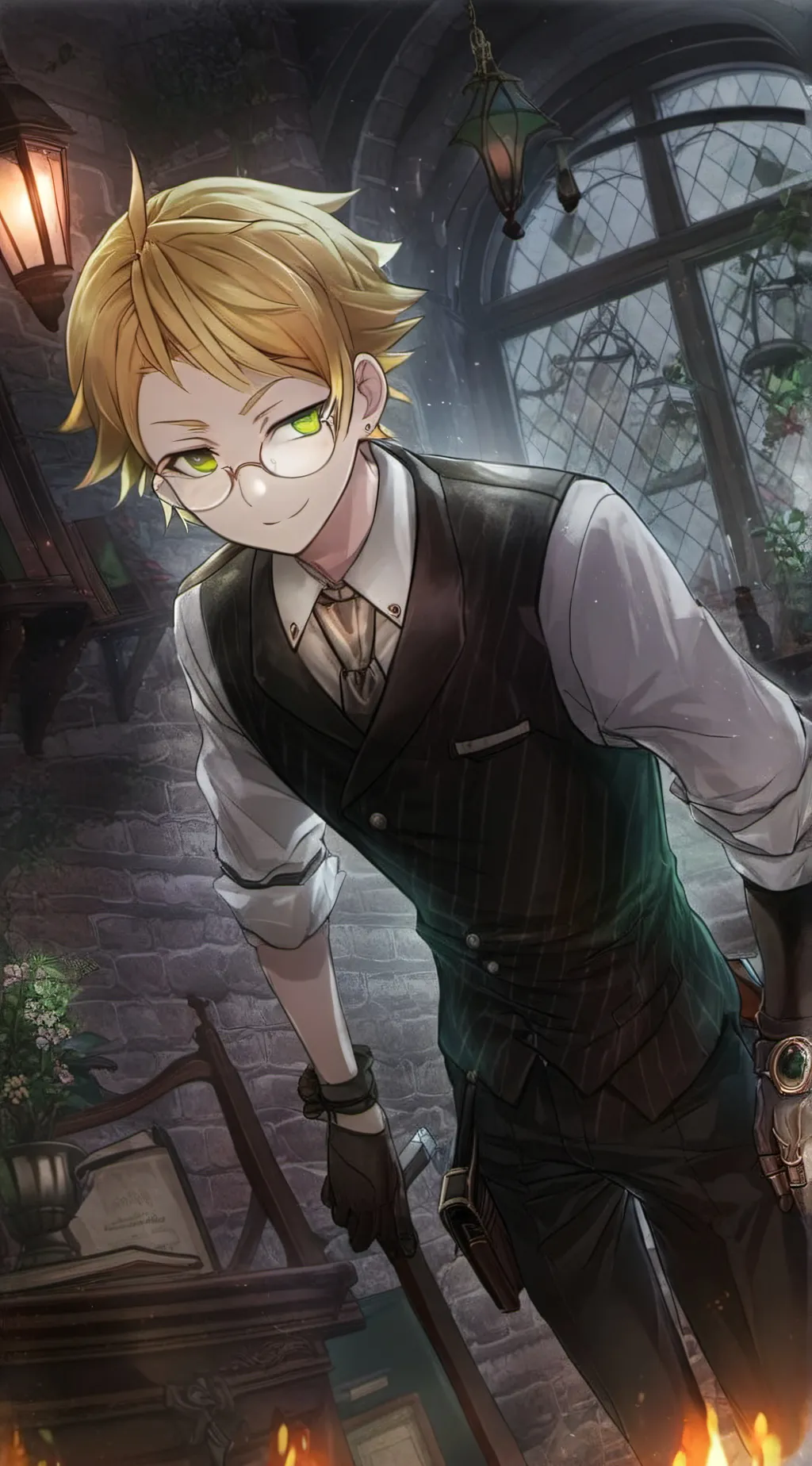 ai character: Doppo Kunikida background