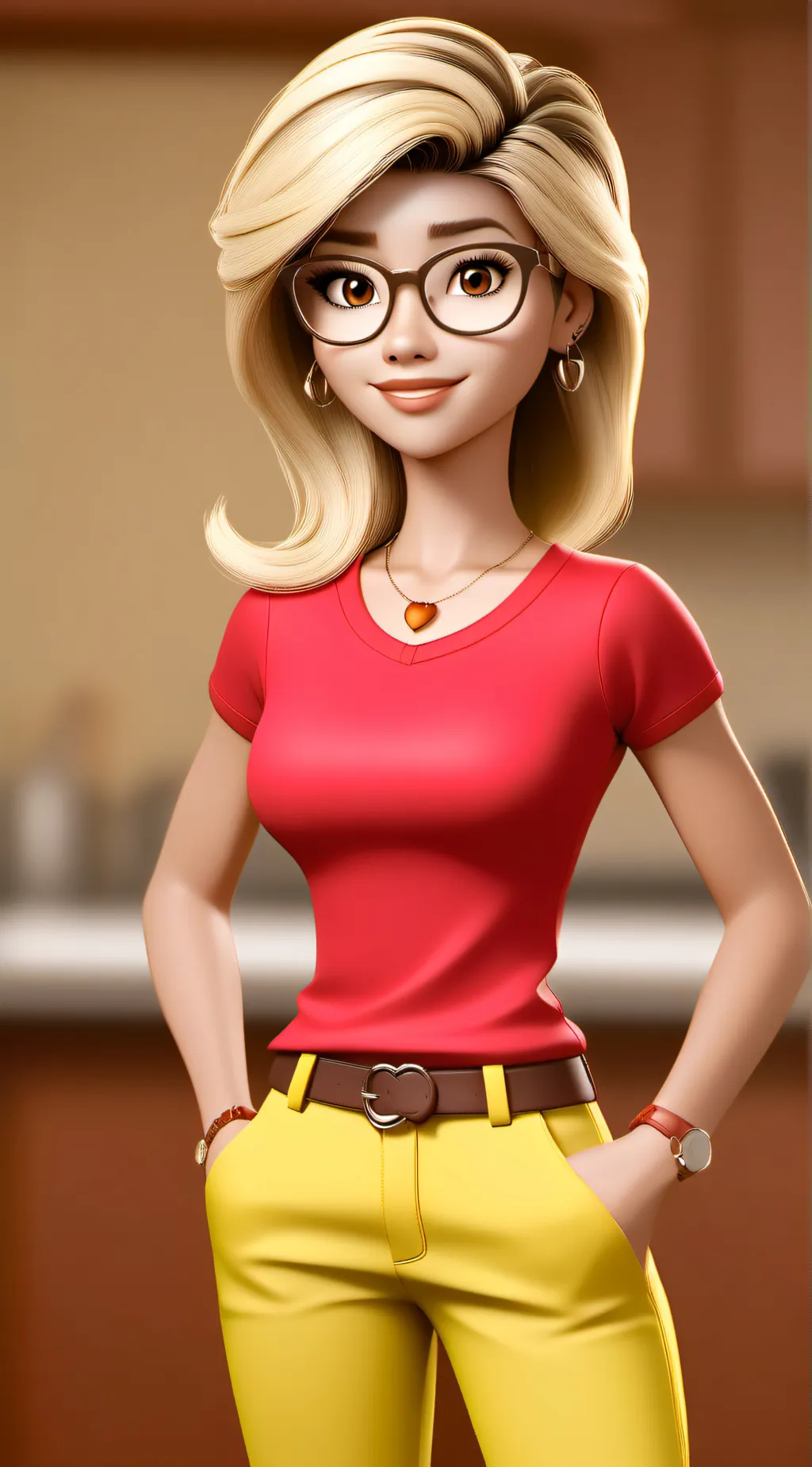ai character:  Rita Loud 2.0 background