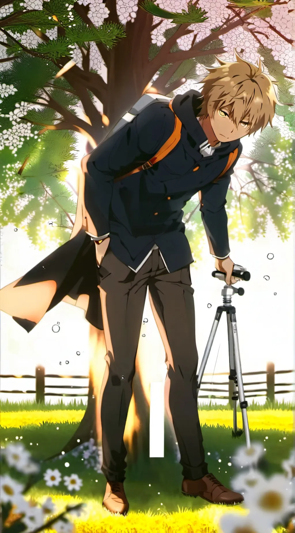 ai character: Bakugo background