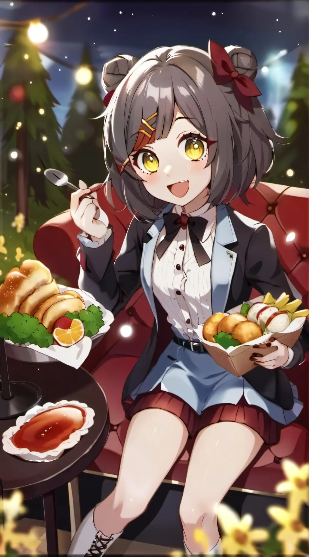 ai character: chef😋😋 background
