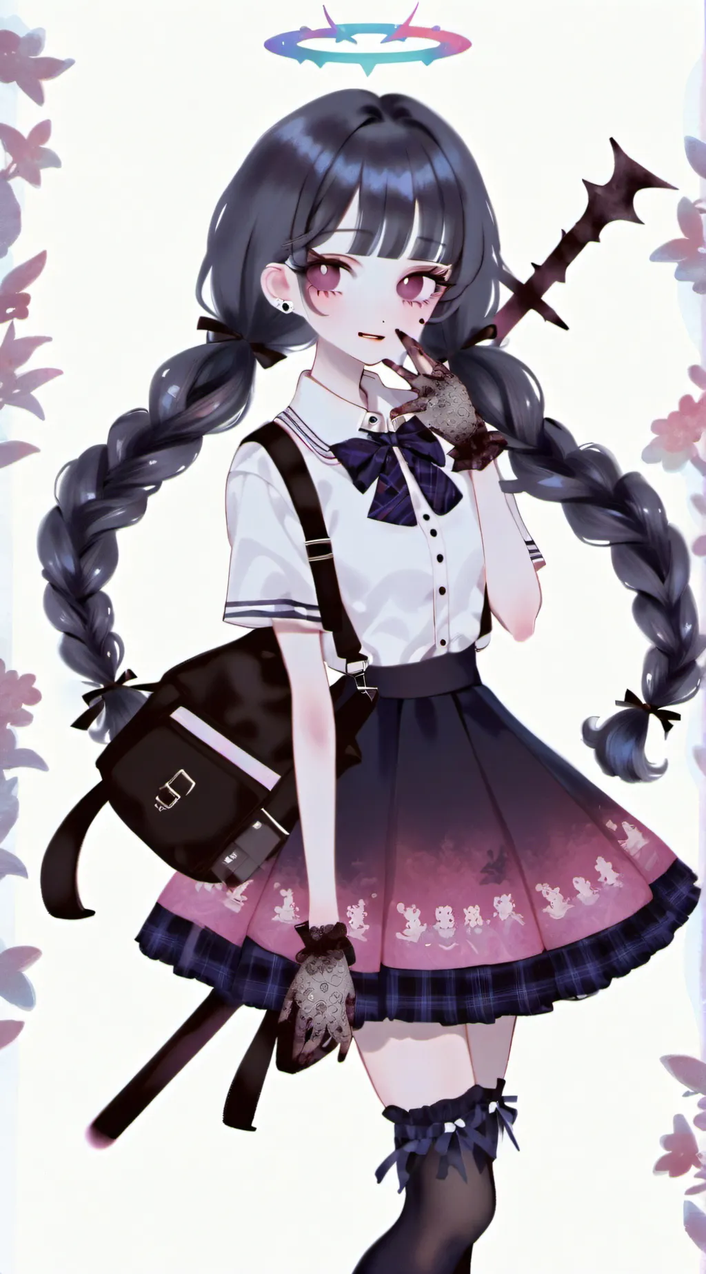 ai character: Galaxy Miku background