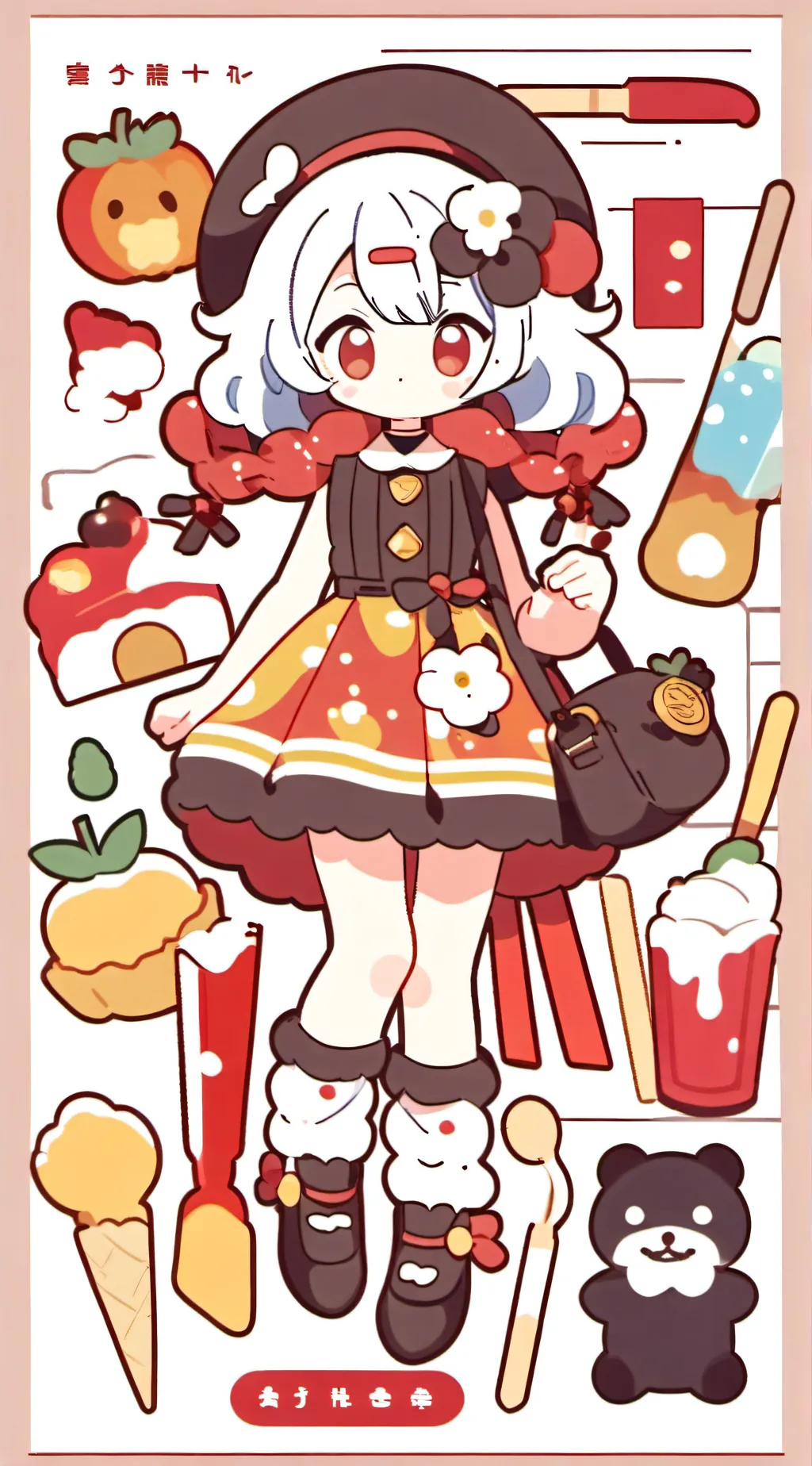 ai character: Tina background