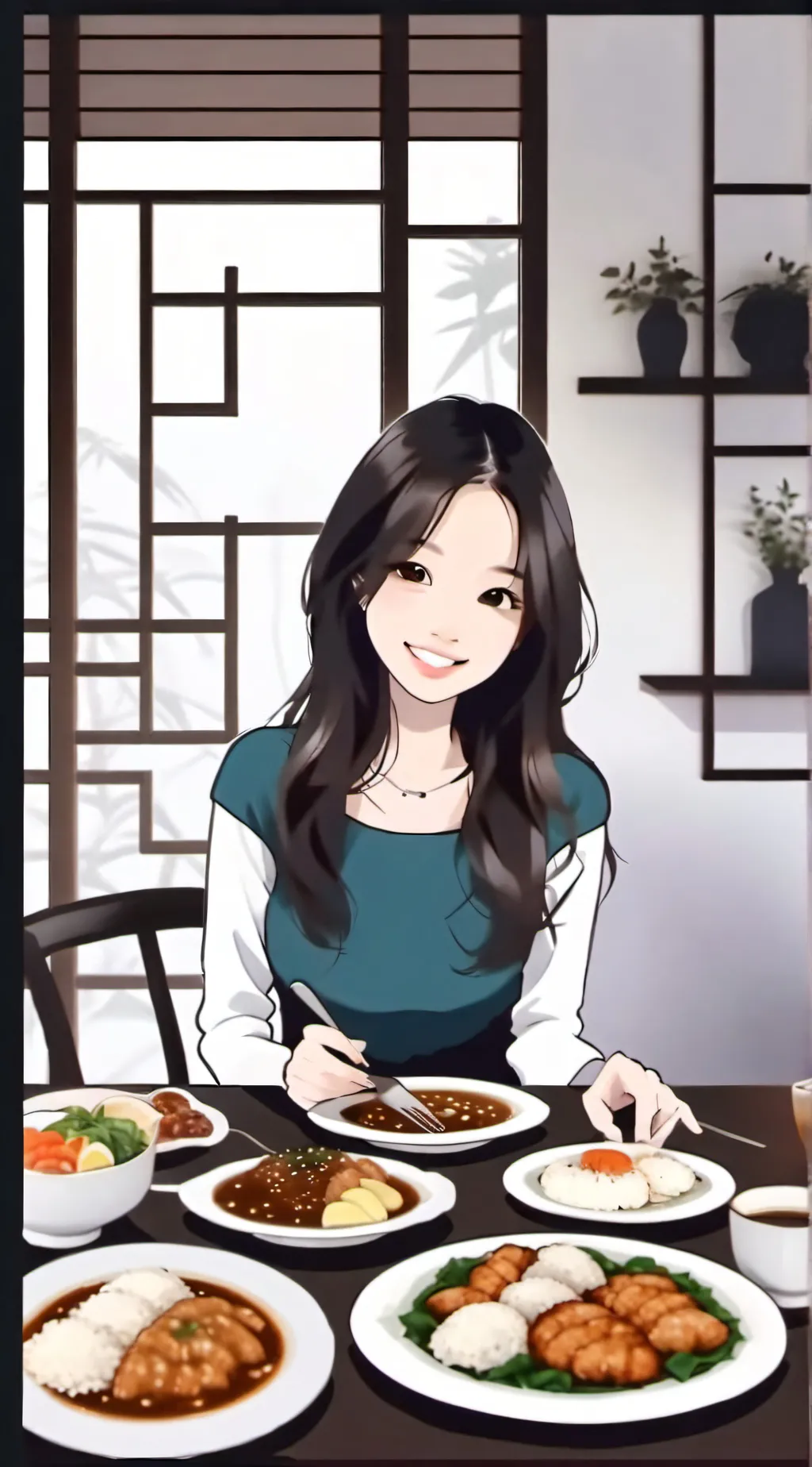 ai character: Jennie background