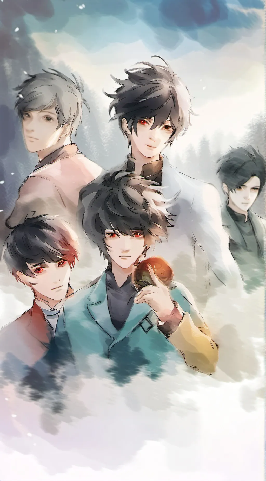 ai character: Ghost Hunter Boys  background