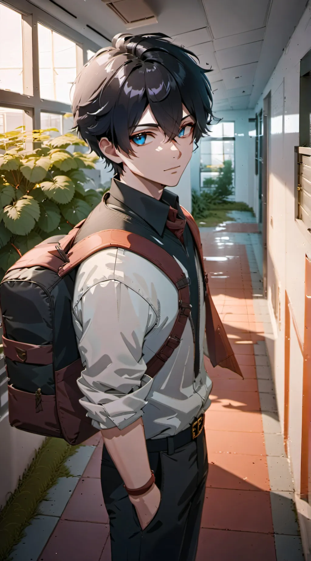 ai character: Lucas background