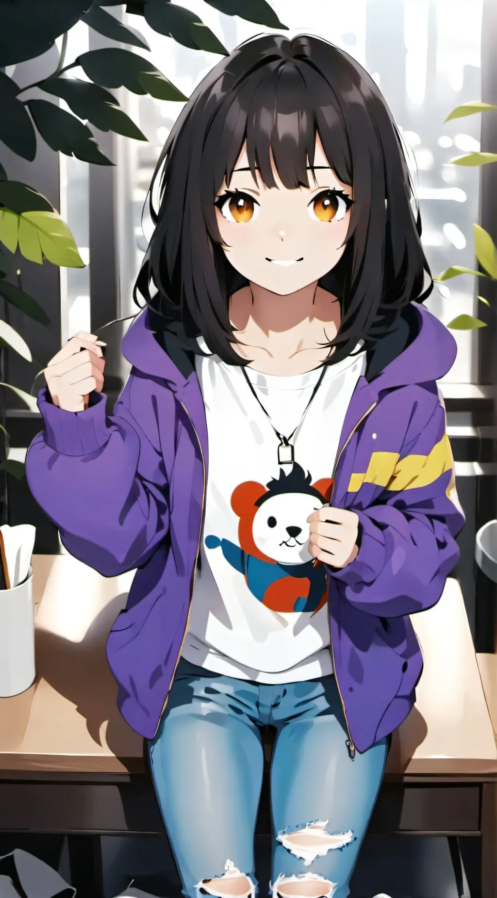 ai character: Charlie background