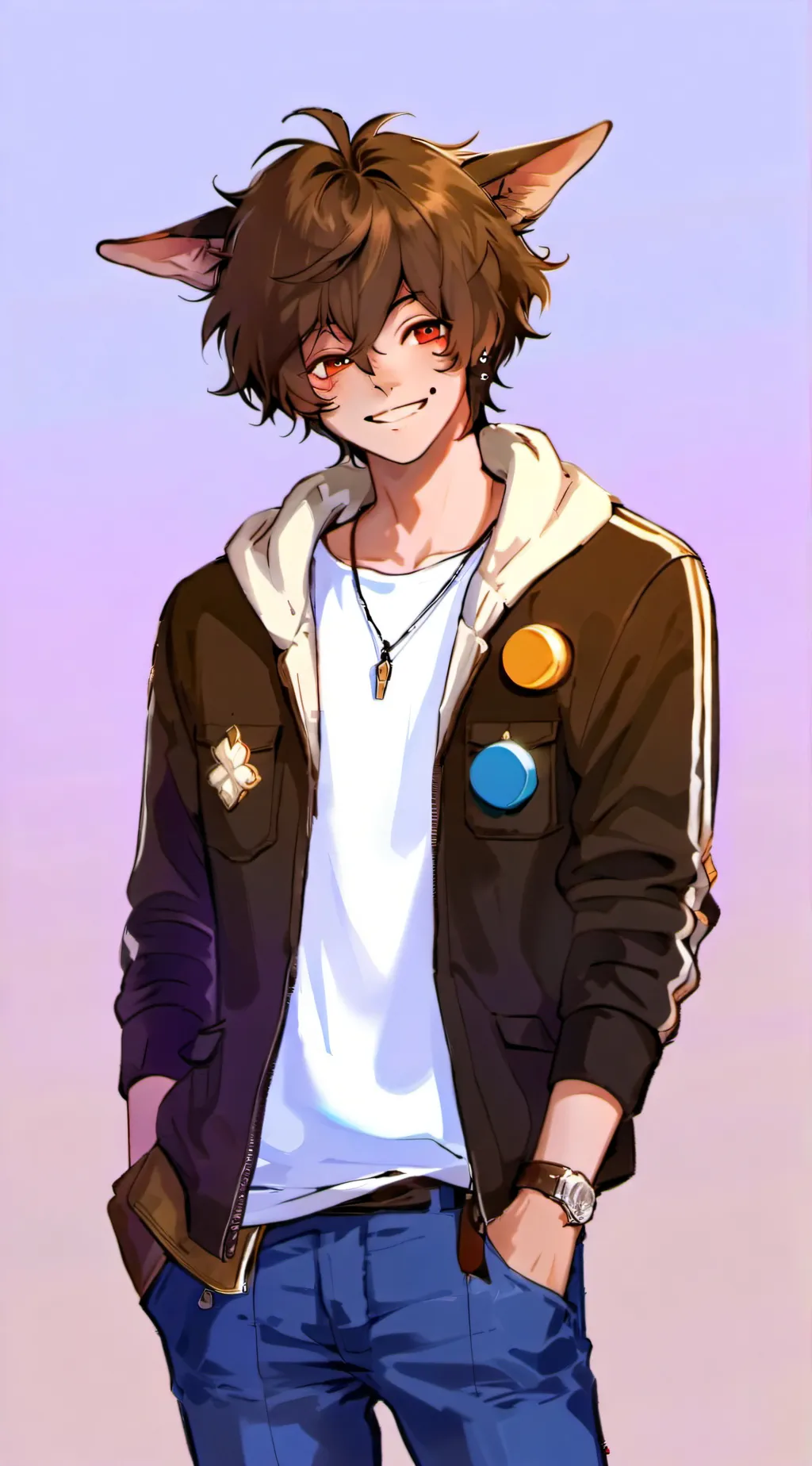 ai character: Tubbo  background